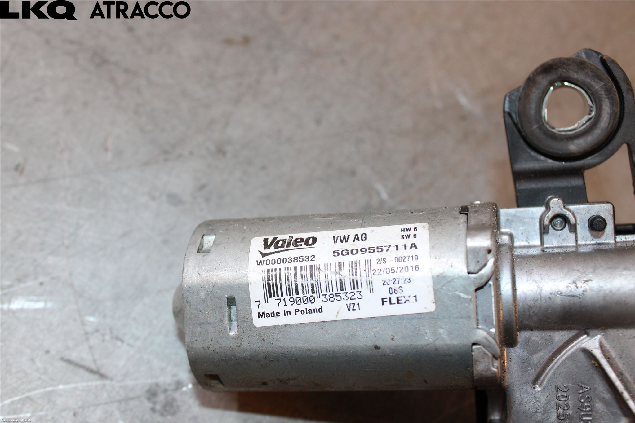 Volkswagen VW GOLF / E-GOLF VII 13-20 Viskermotor Bakluke
