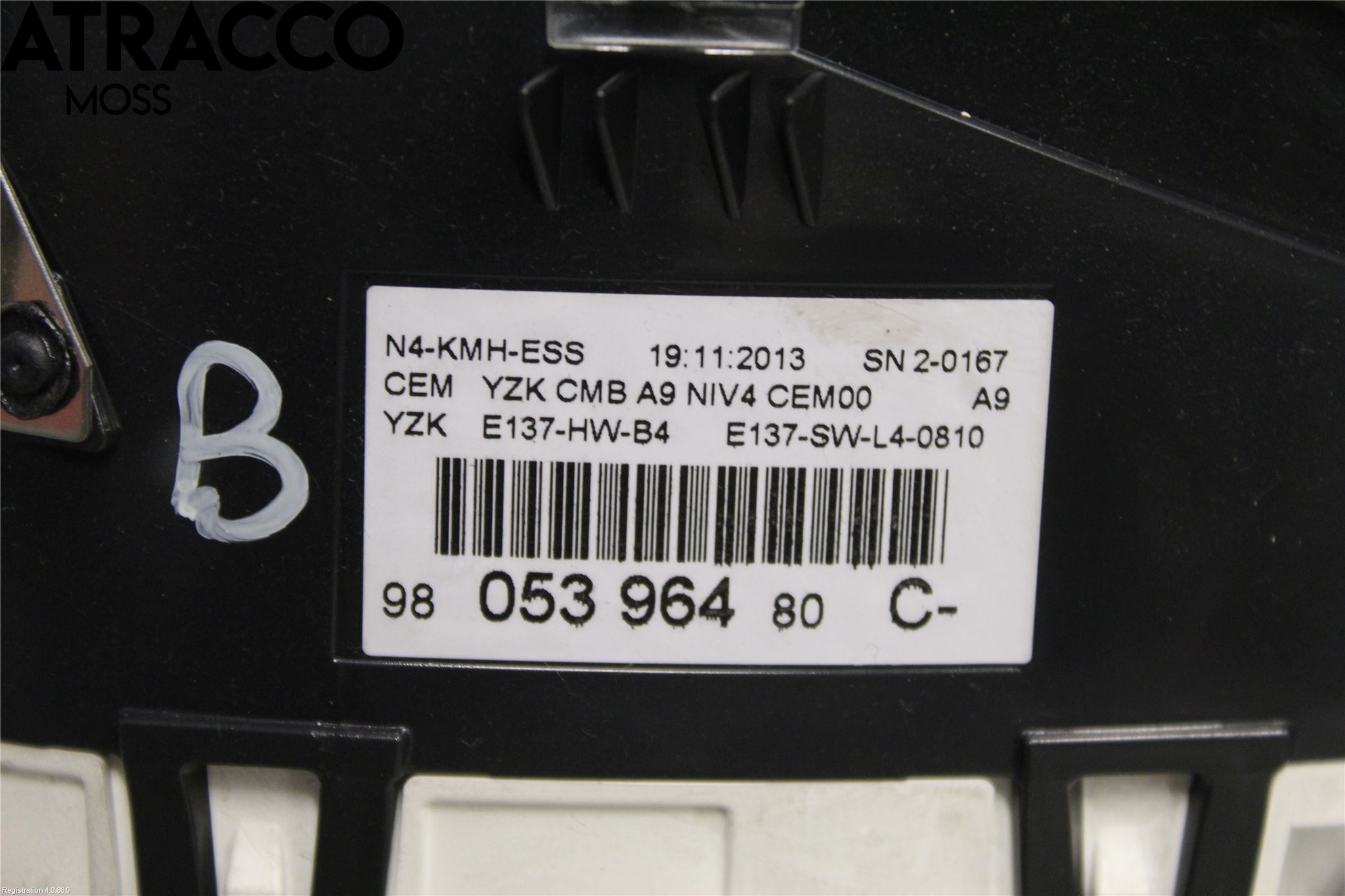 Peugeot 2008 13-20 Instr Kombinert