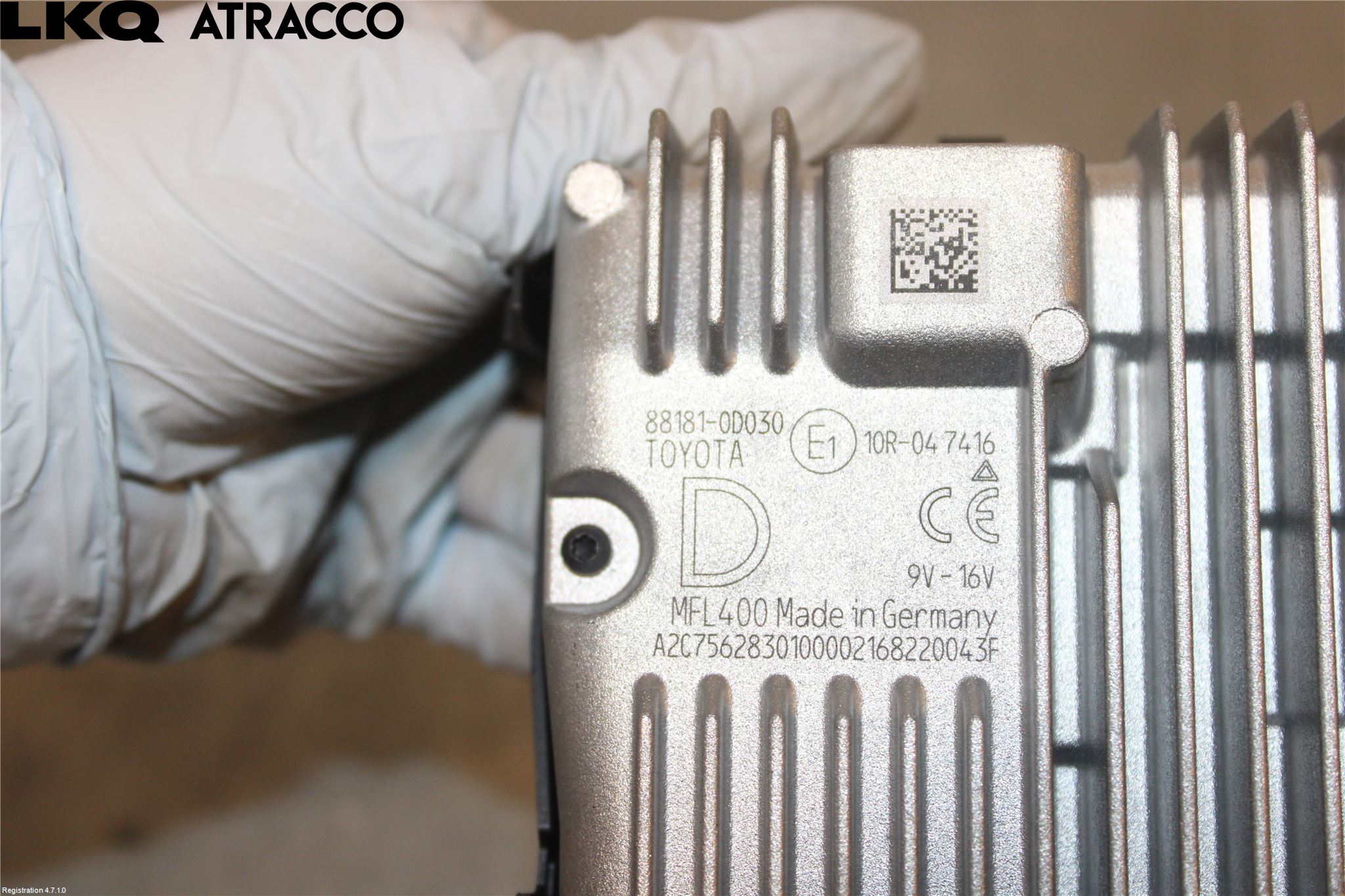 Toyota YARIS XP130 15-20 Sensor Kollisjonsbeskyttelse