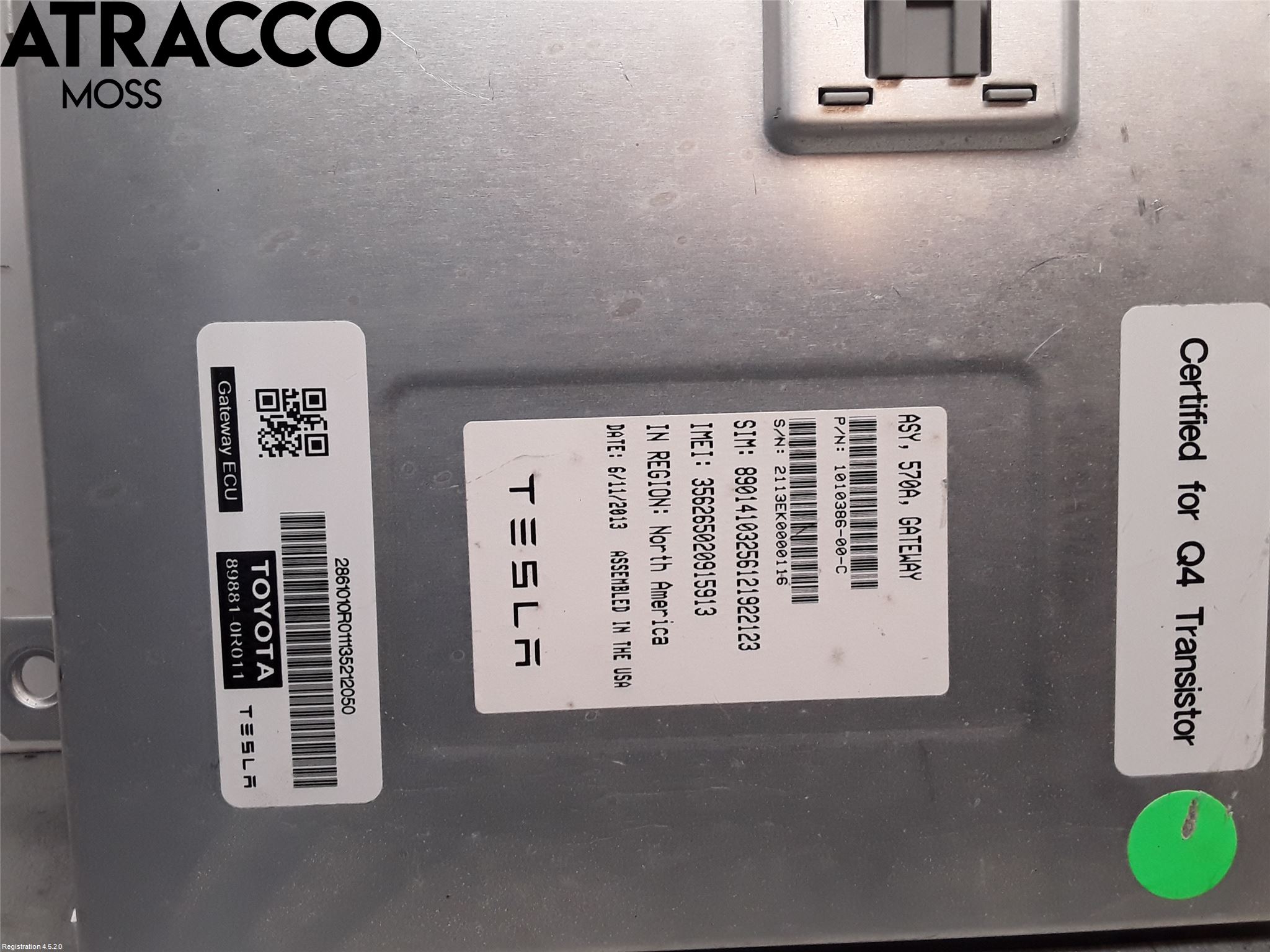 Toyota RAV 4 06-12 Styreenhet Øvrig