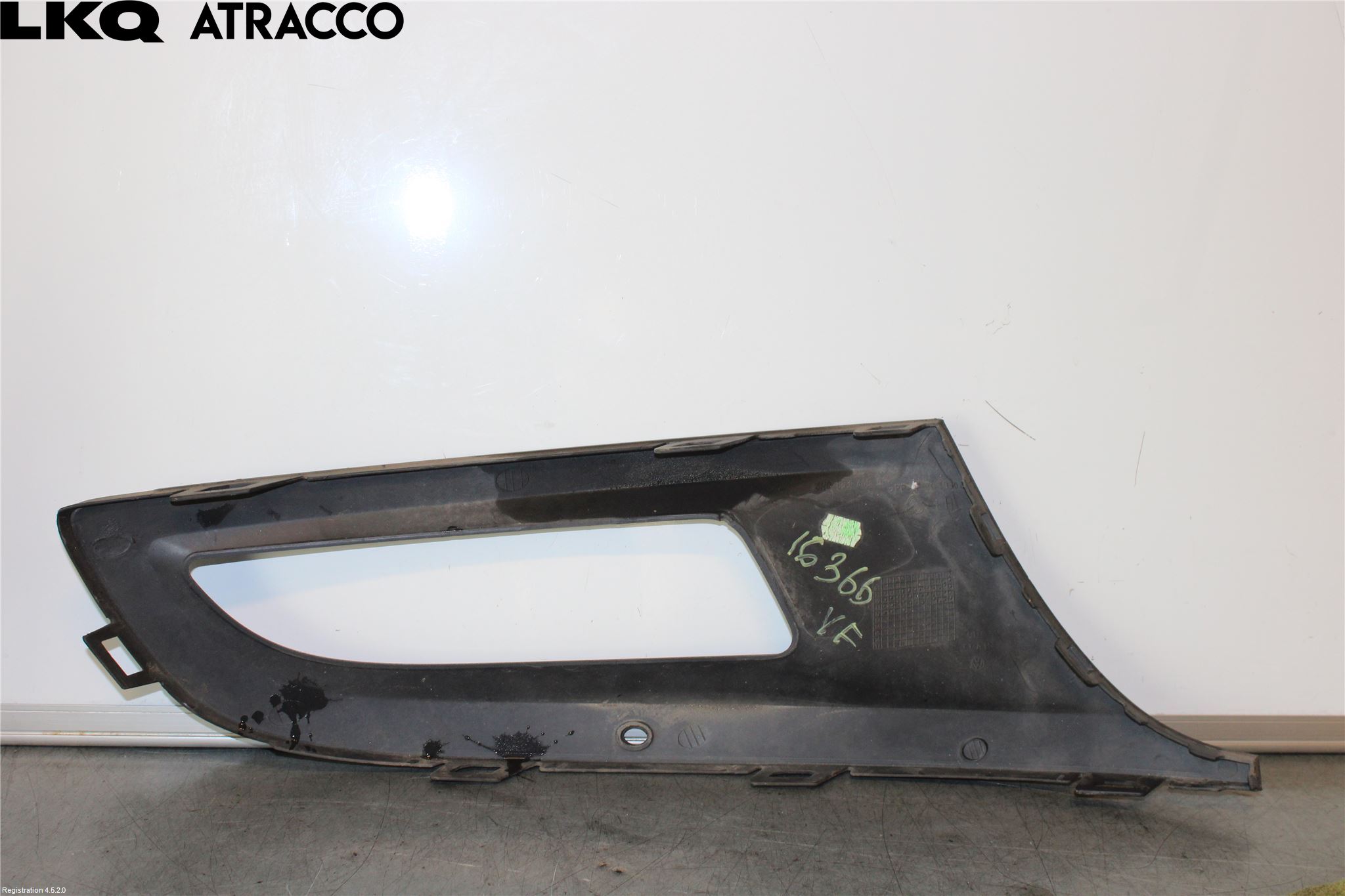 Volkswagen VW POLO 10-17 Frontlykt Kurve-Tåkelys Ramme