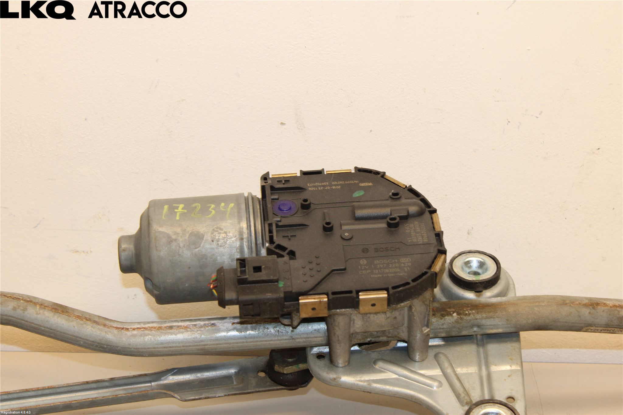 Volvo V60 11-13 Viskermotor Frontrute