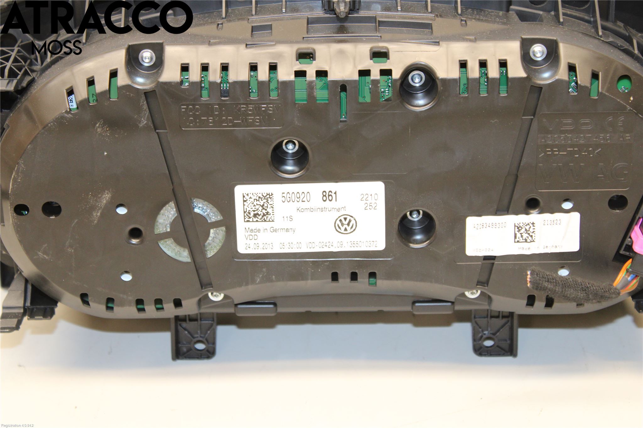 Volkswagen VW GOLF / E-GOLF VII 13-20 Instr Kombinert