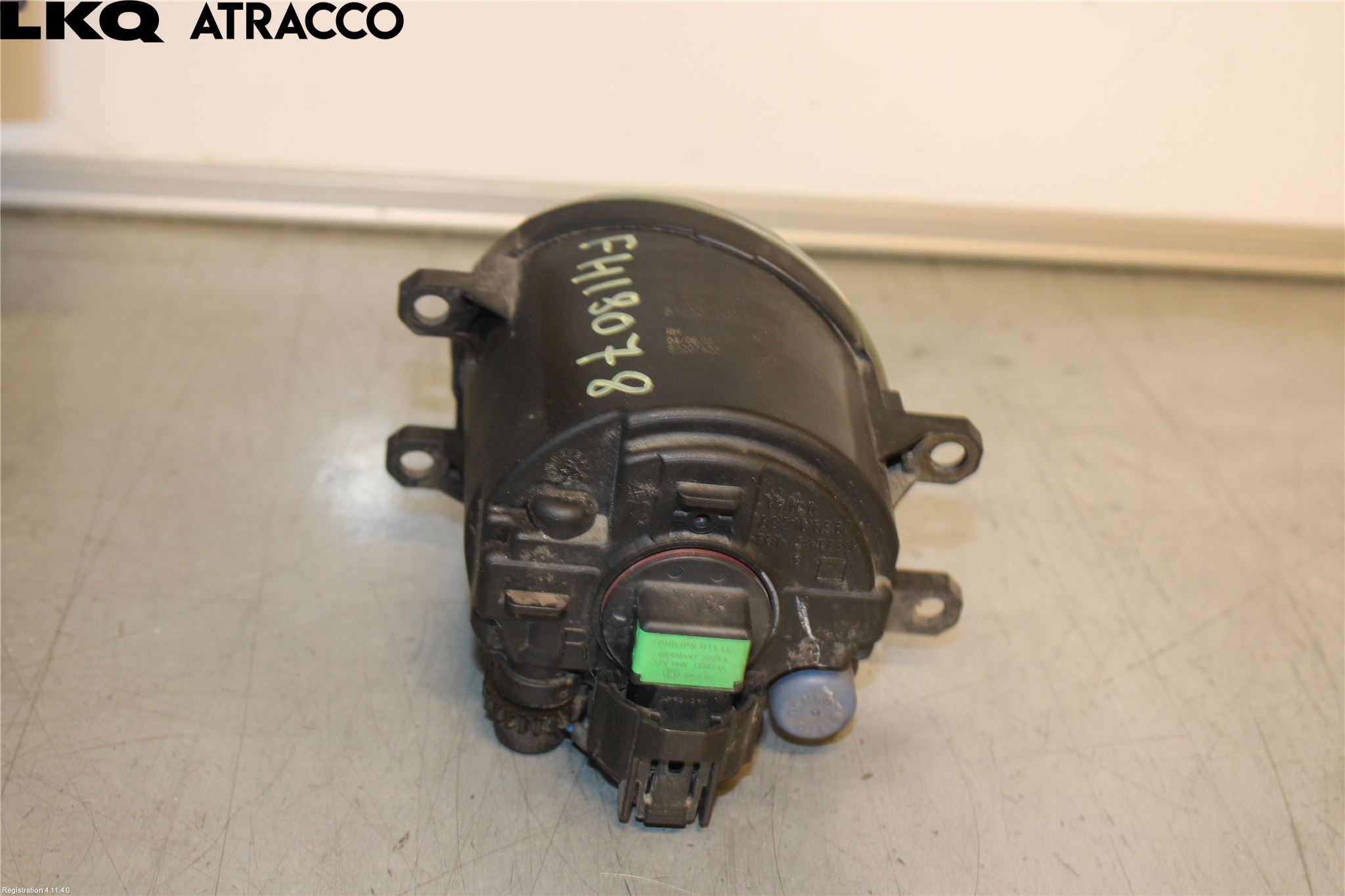 Toyota VERSO-S 11-16 Frontlykt-Kurve-Tåkelys