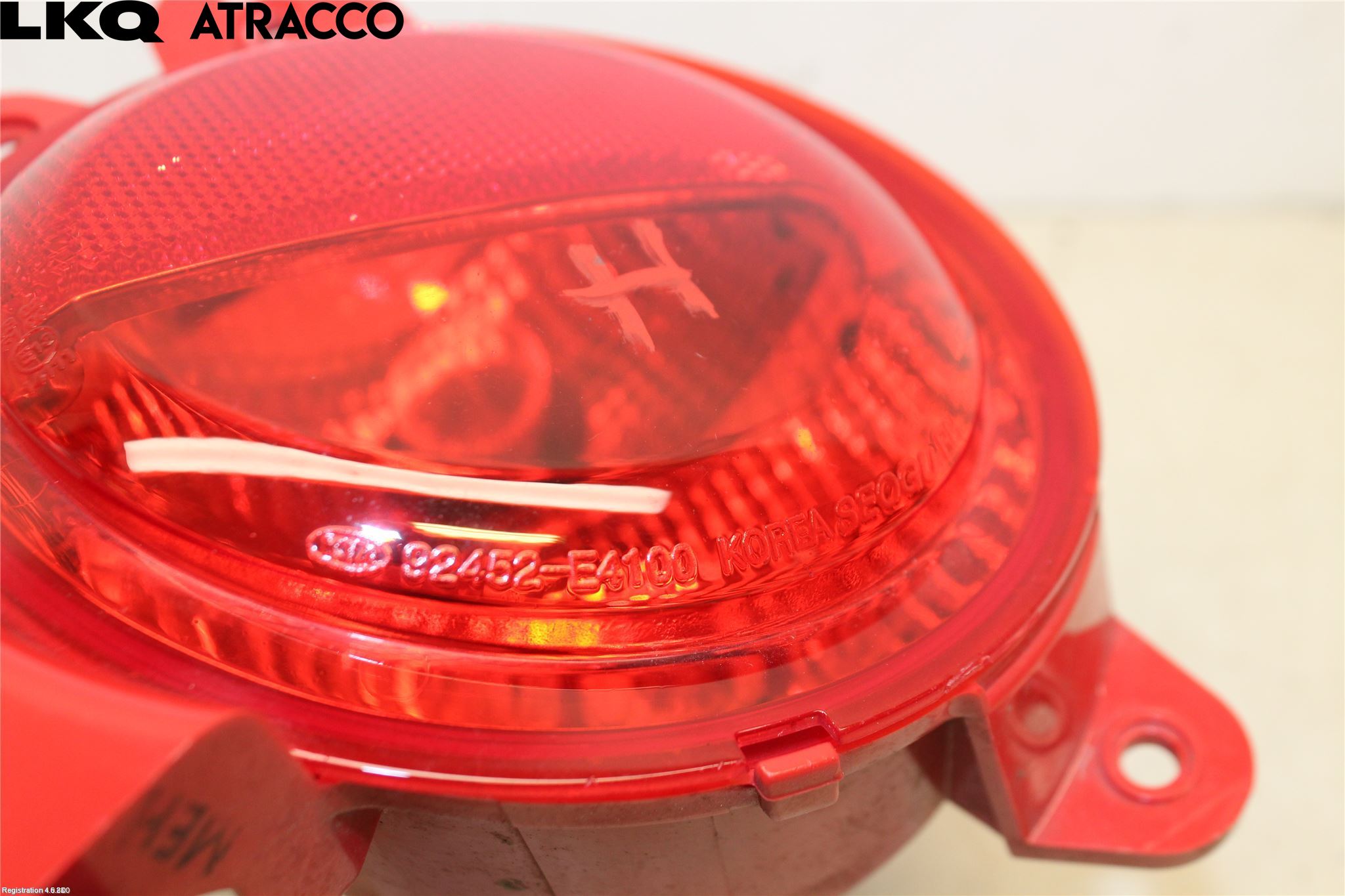 Kia SOUL 09- Baklykt Ryggelys-Tåkelys