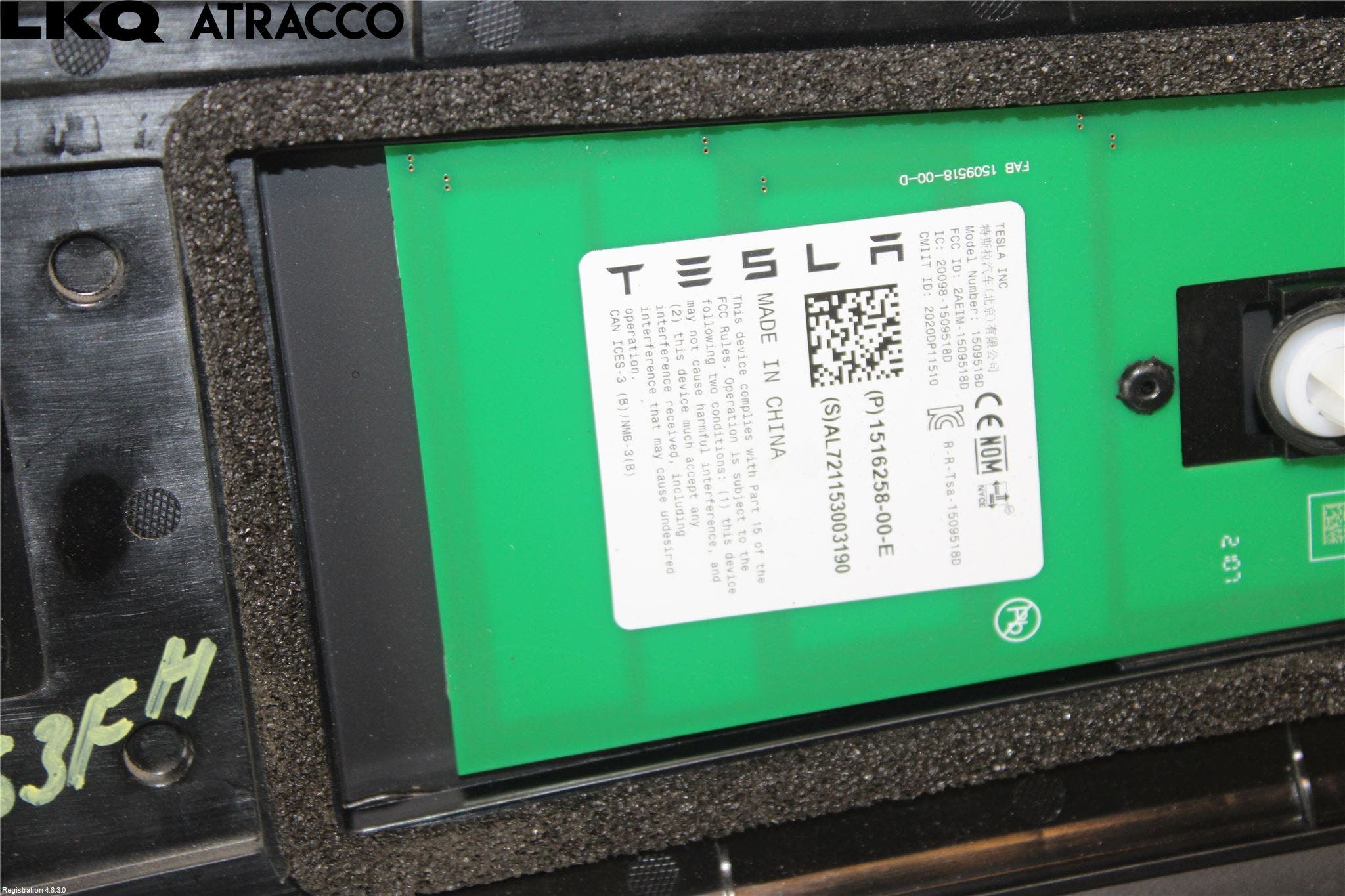 Tesla MODEL Y 21- Dørruteramme