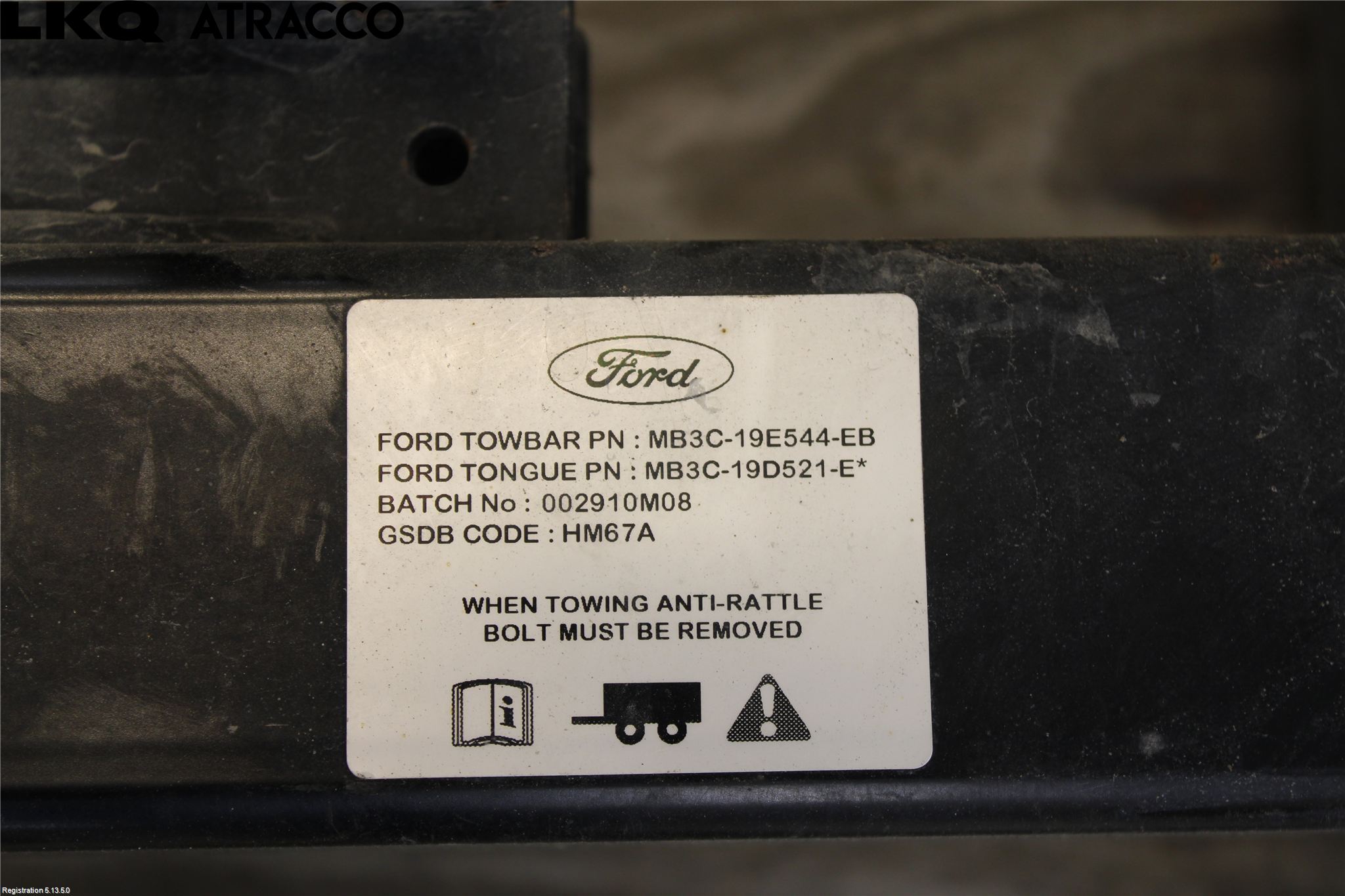 Ford RANGER EU 12-23 Tilhengerfeste El-Kontakt