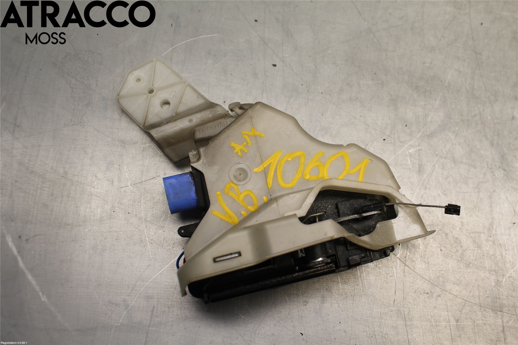 Volkswagen VW GOLF VI 09-13 Dørlås - Låsekasse