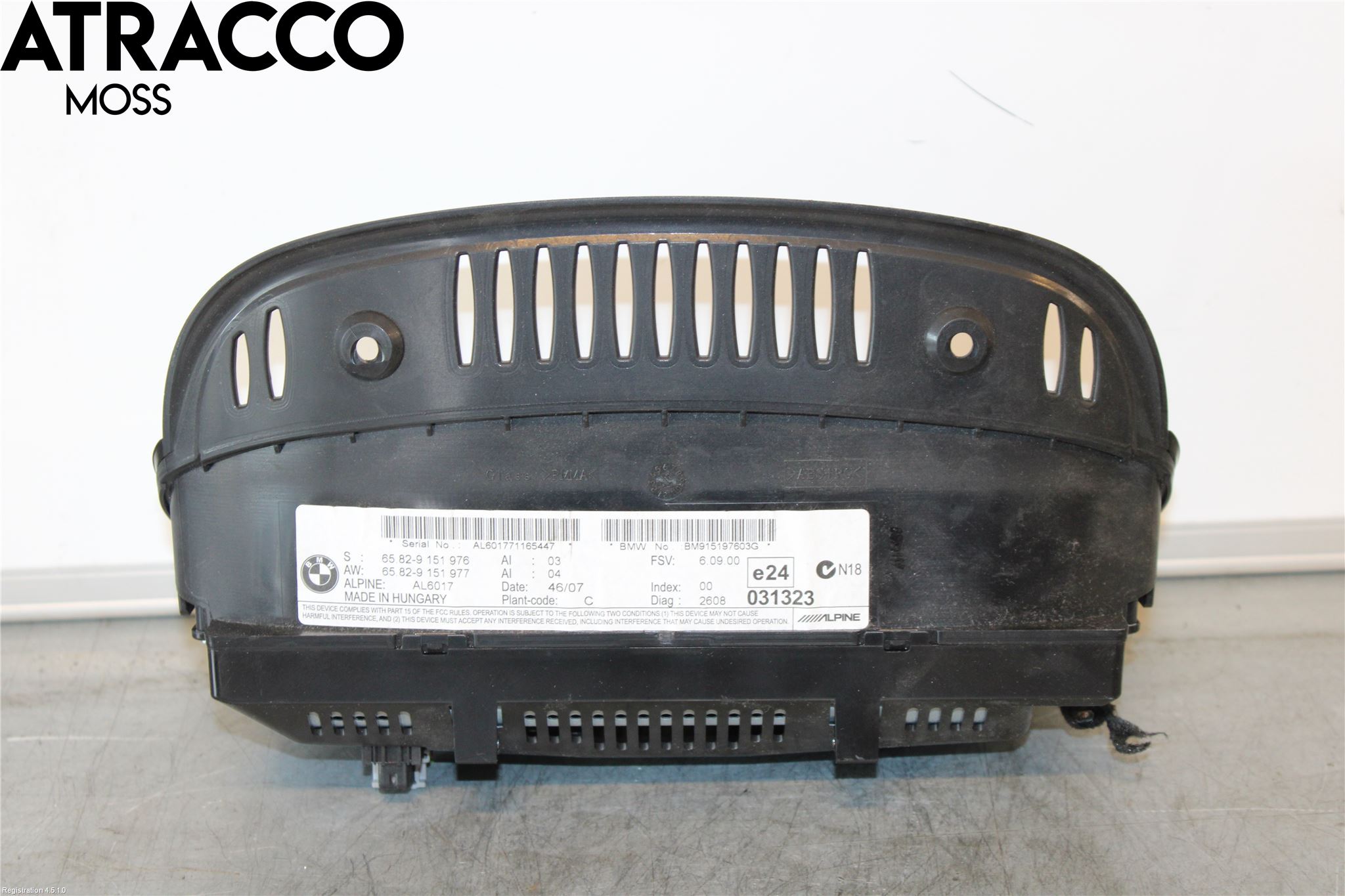 BMW 3 E90/91 SED/TOU 05-12 Kjørecomputer