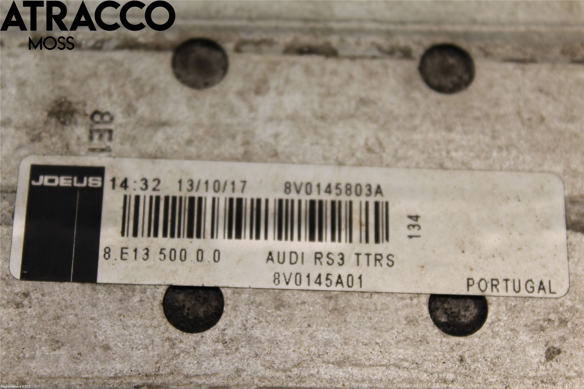 Audi A3/S3 8V 13-20 Intercooler Radiator