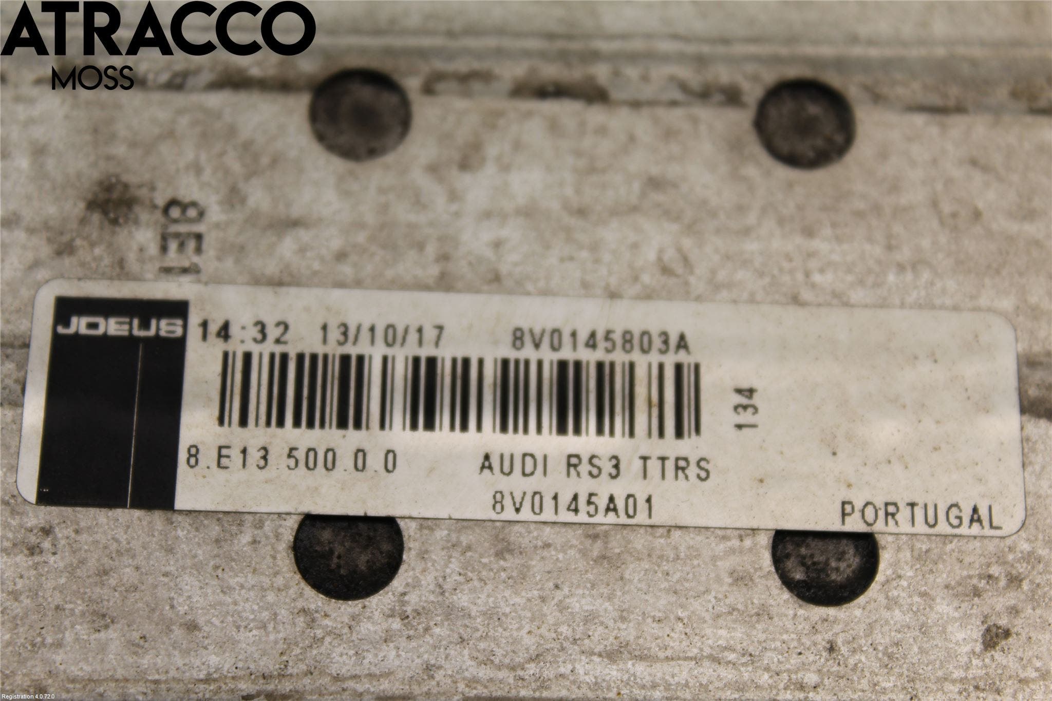 Audi A3/S3 8V 13-20 Intercooler Radiator