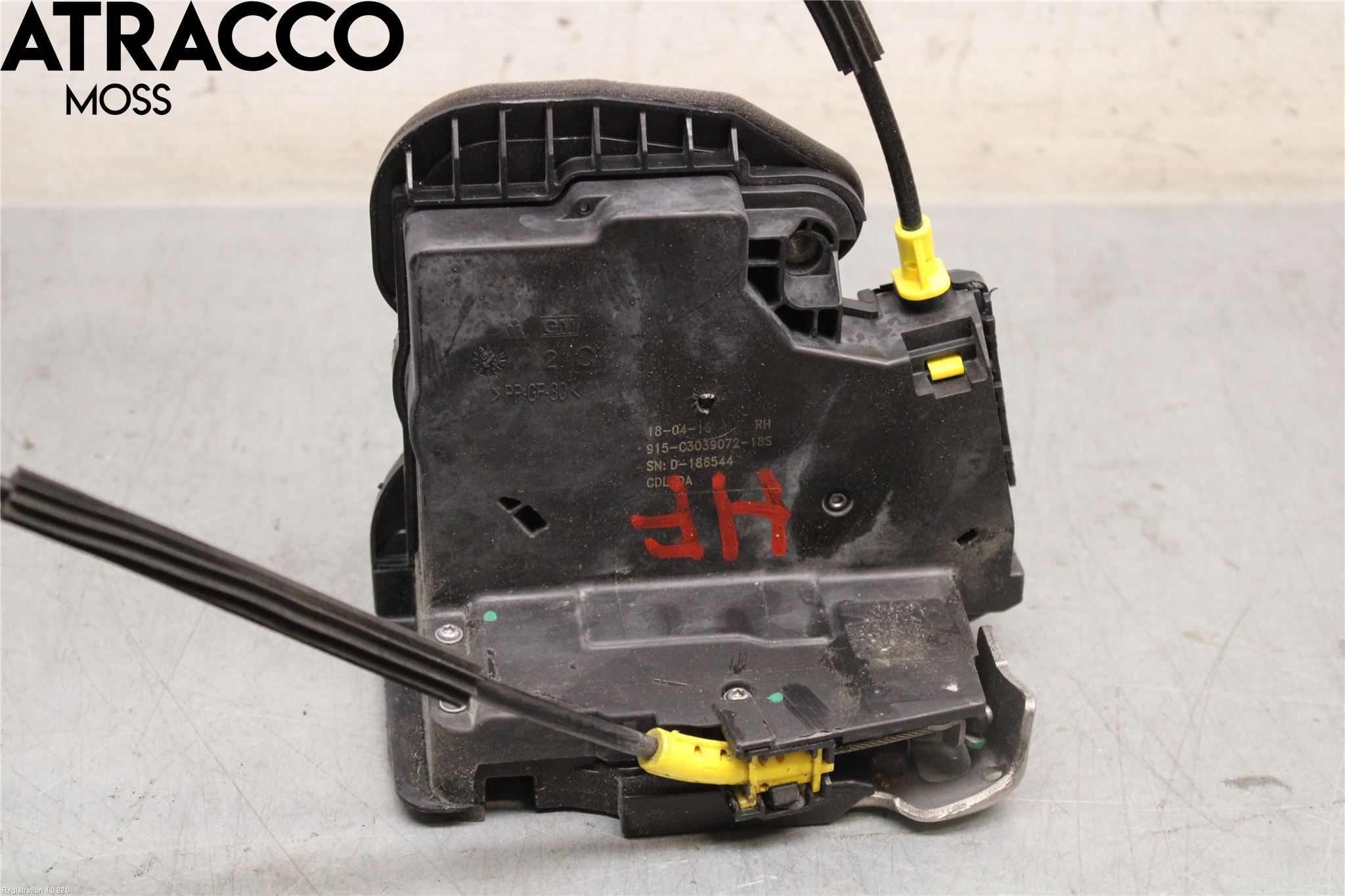 Opel ASTRA K 16-22 Dørlås - Låsekasse