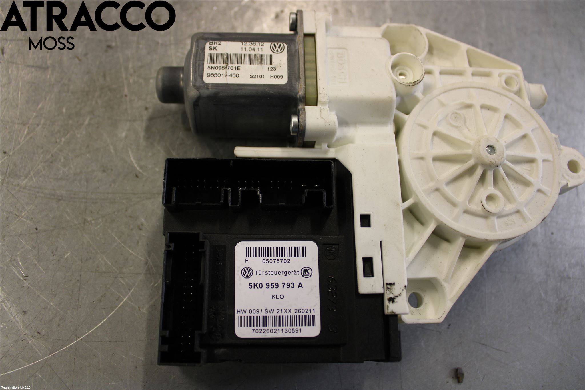 Volkswagen VW TIGUAN 07-16 Vindusheismotor