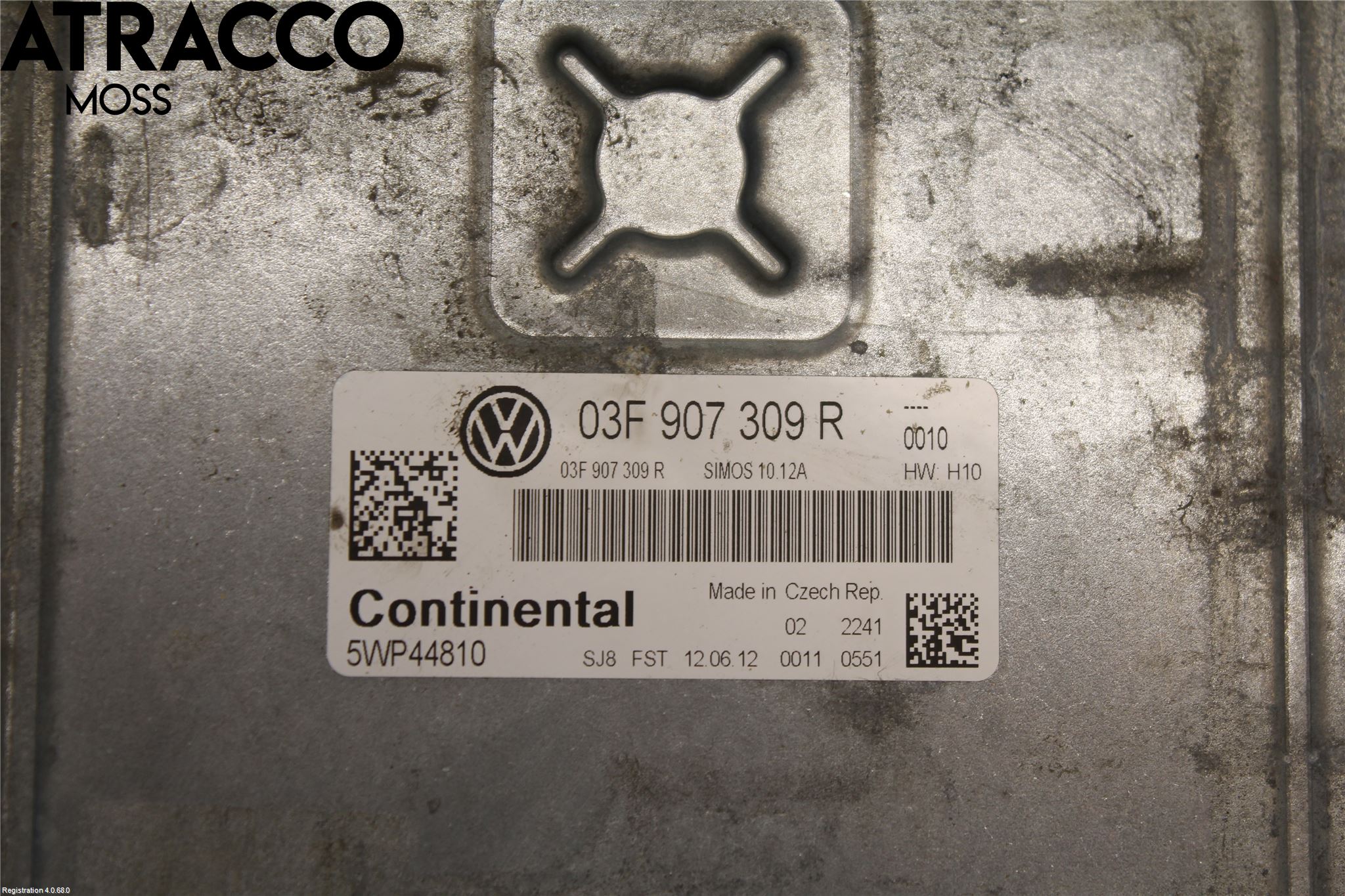 Volkswagen VW GOLF VI 09-13 Styreenhet Innsprøytning