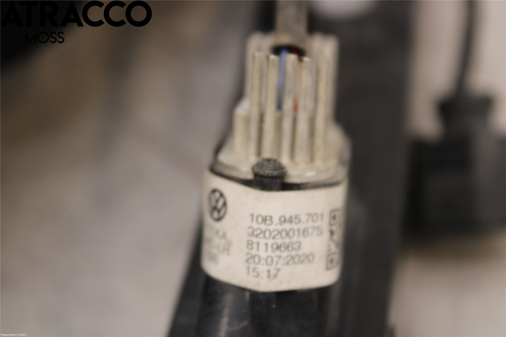 Volkswagen VW ID.3 21- Refleks Bak