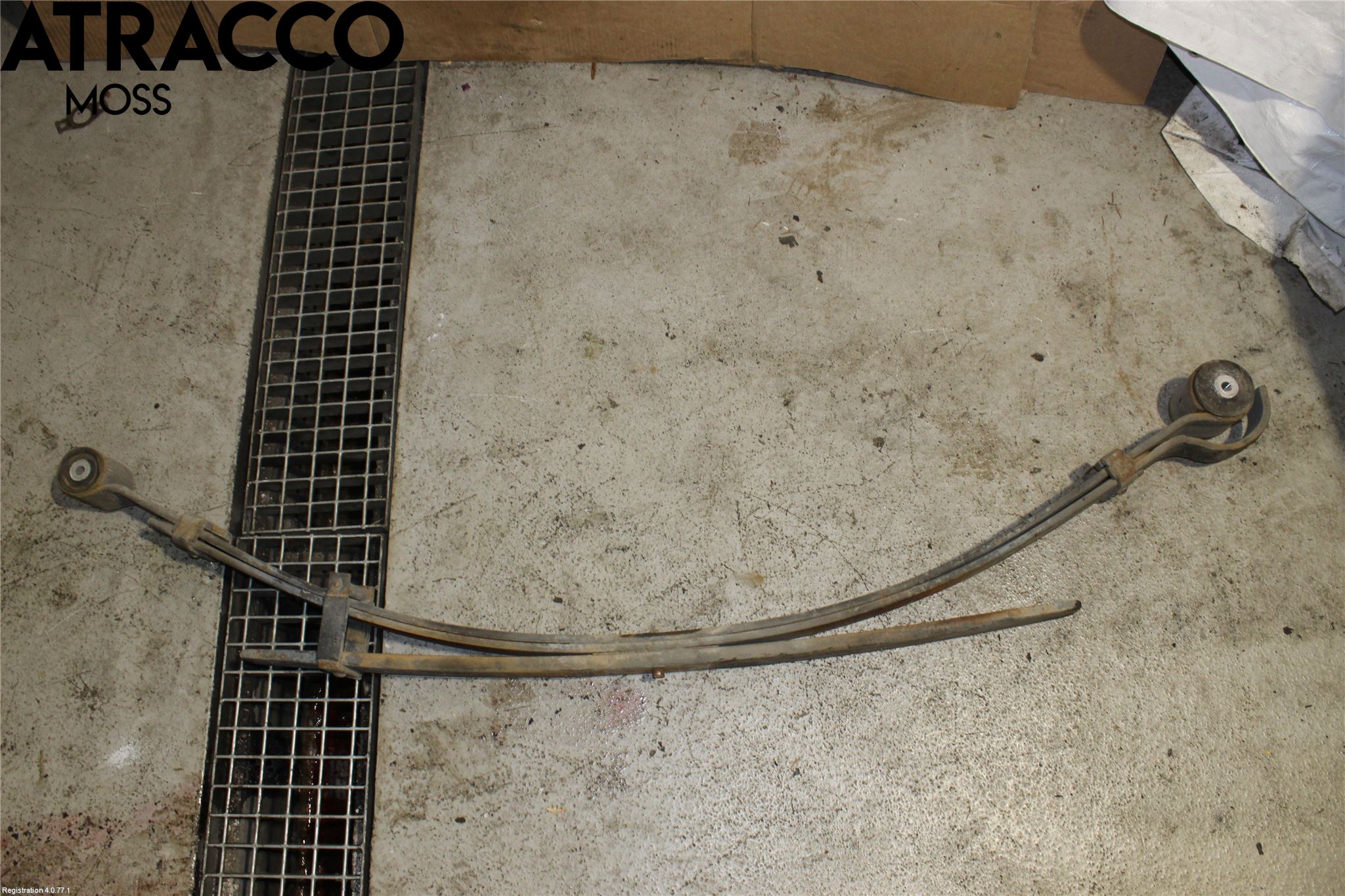 Volkswagen VW AMAROK 2H 10-22 Fjær Bak Blad