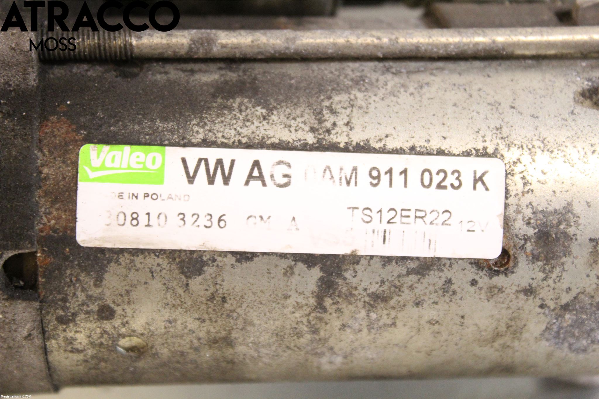 Volkswagen VW GOLF VI 09-13 Startmotor