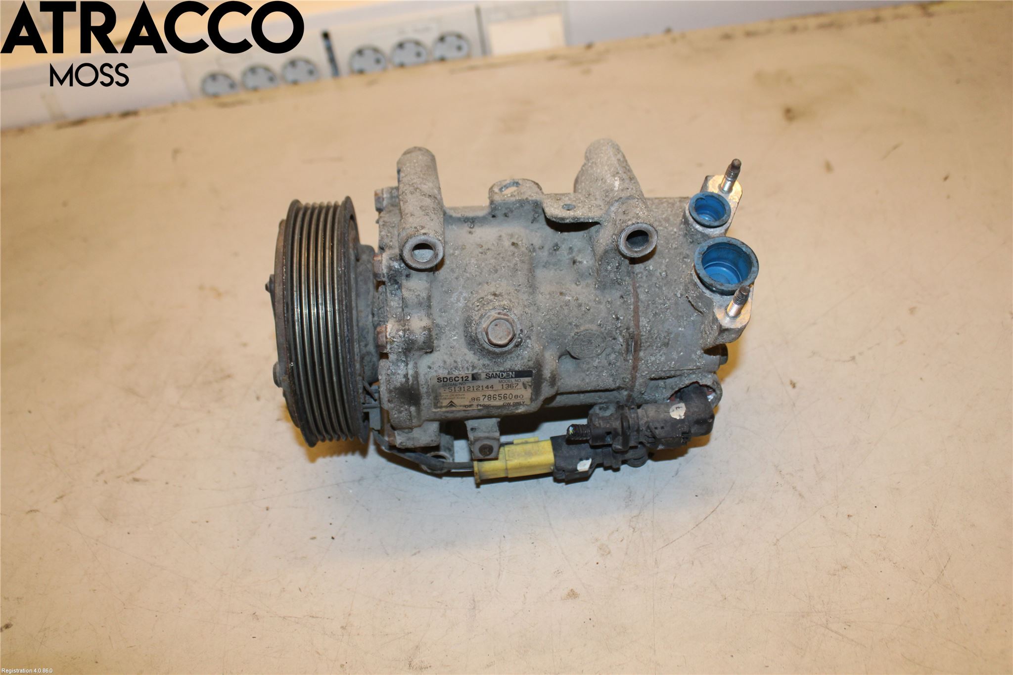 Citroen BERLINGO 08-18 Varme Ac Kompressor