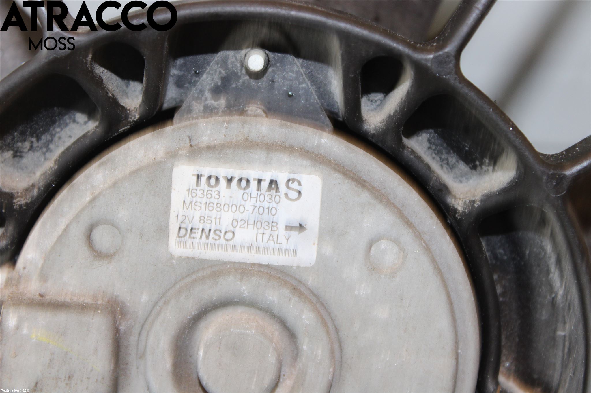 Toyota AVENSIS 03-06 Kjølevifte Elektrisk