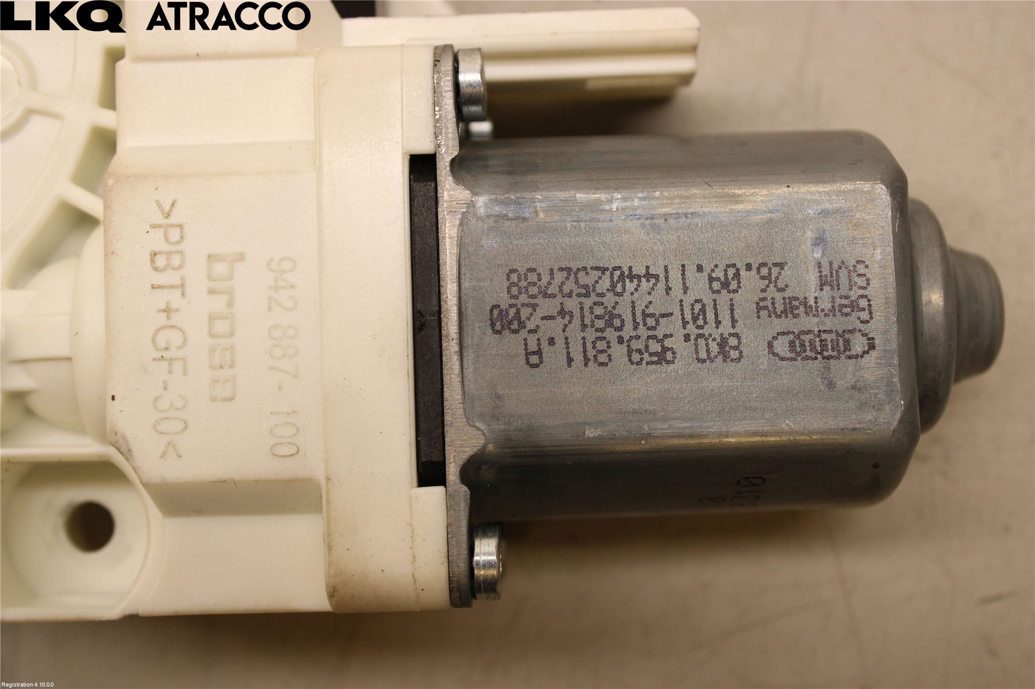 Audi A6/S6 4G 11-18 Vindusheismotor