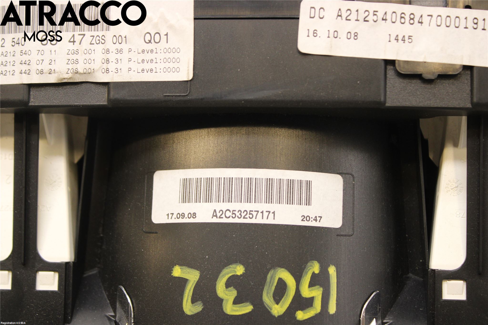 Mercedes-Benz MB E-KLASS (W212) 09-16 Instr Kombinert