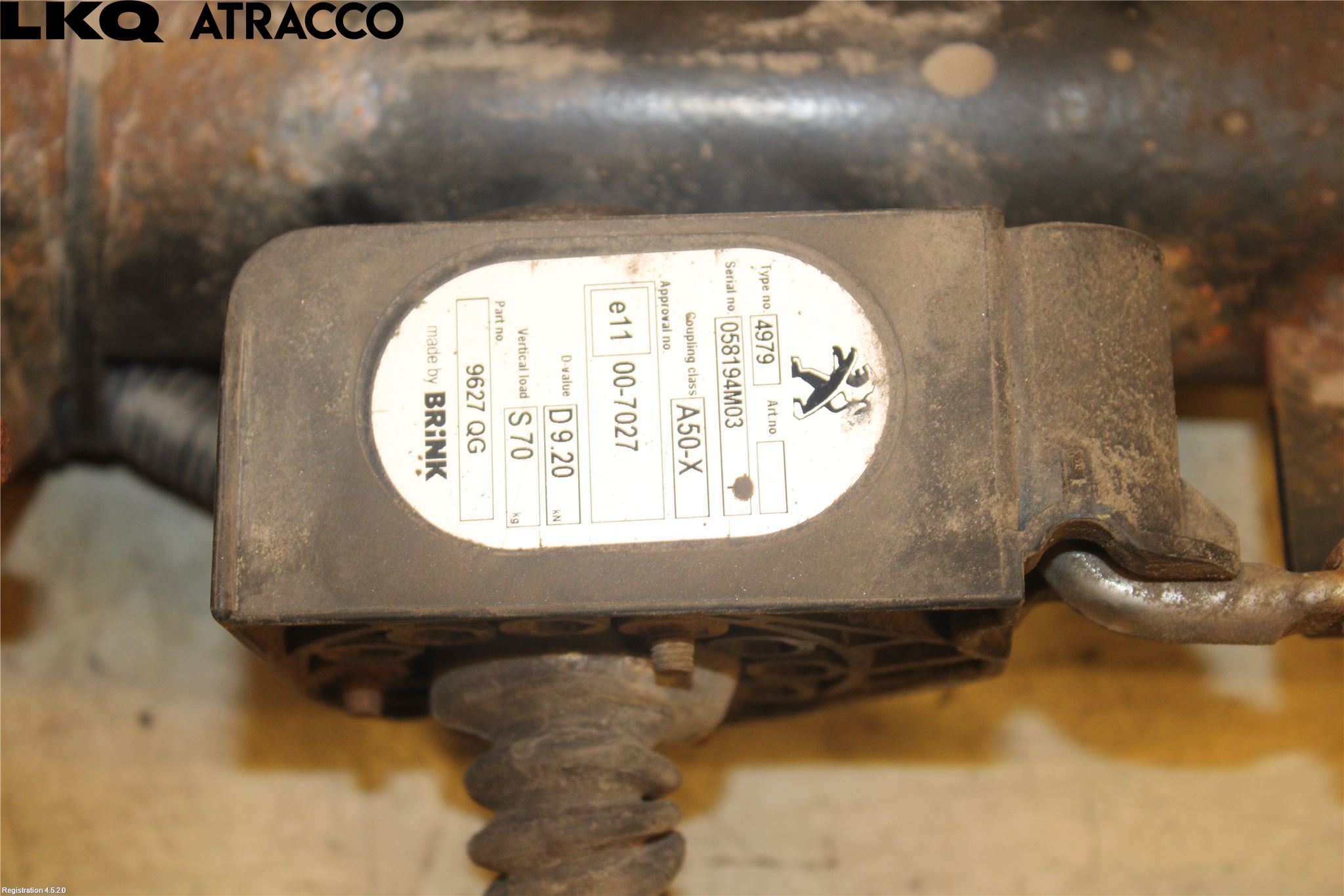 Peugeot 3008 09-16 Tilhengerfeste