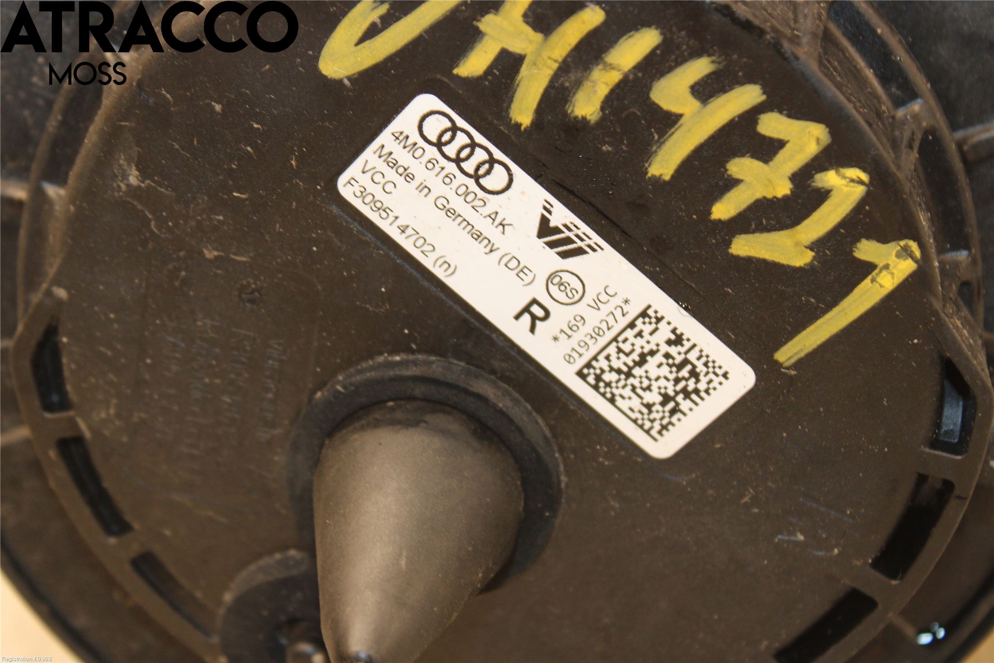 Audi E-TRON, S GE 19- Nivåreg Belg - Luftpute