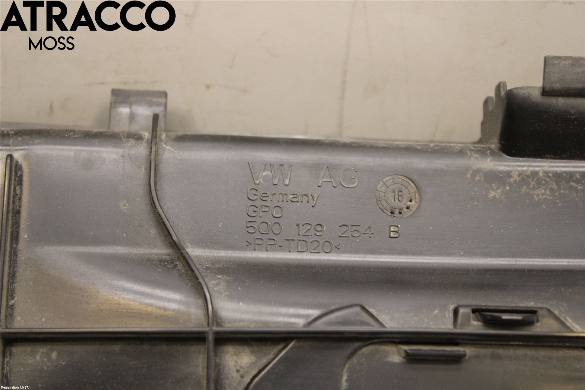 Volkswagen VW PASSAT 15-19 Luftstyring Front