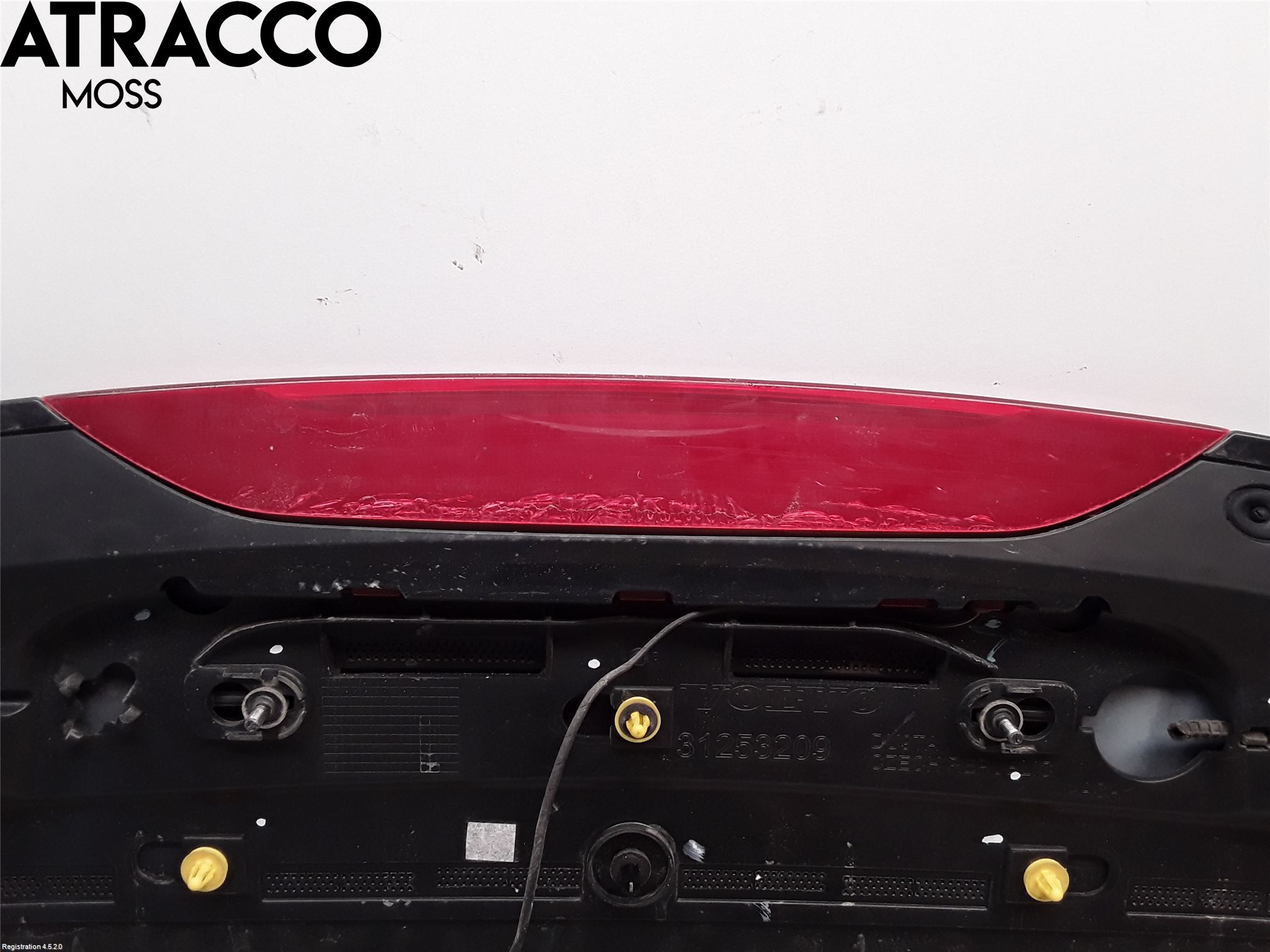 Volvo V60 11-13 Spoiler Bakluke