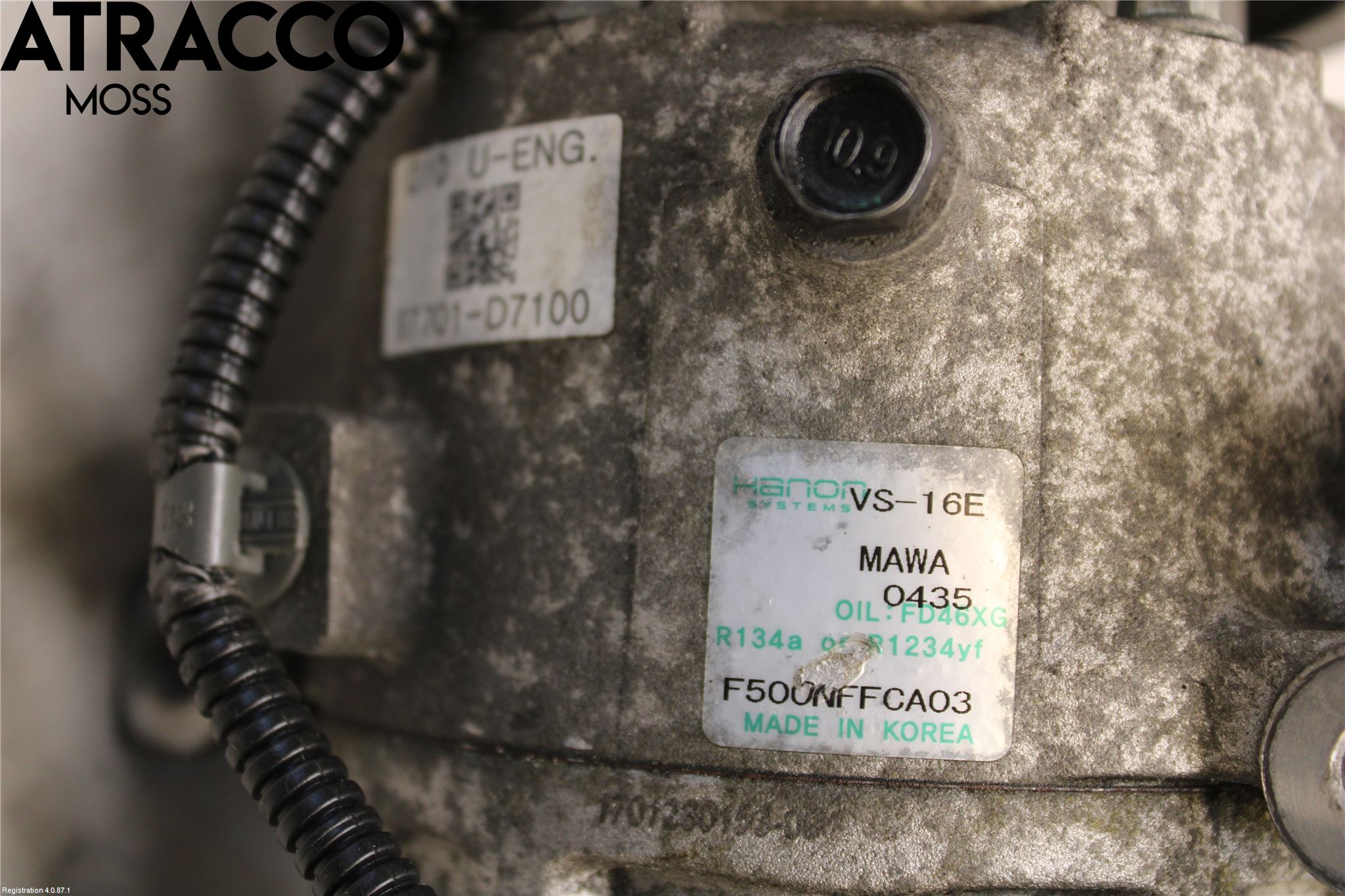 Opel VIVARO 15-19 Varme Ac Kompressor