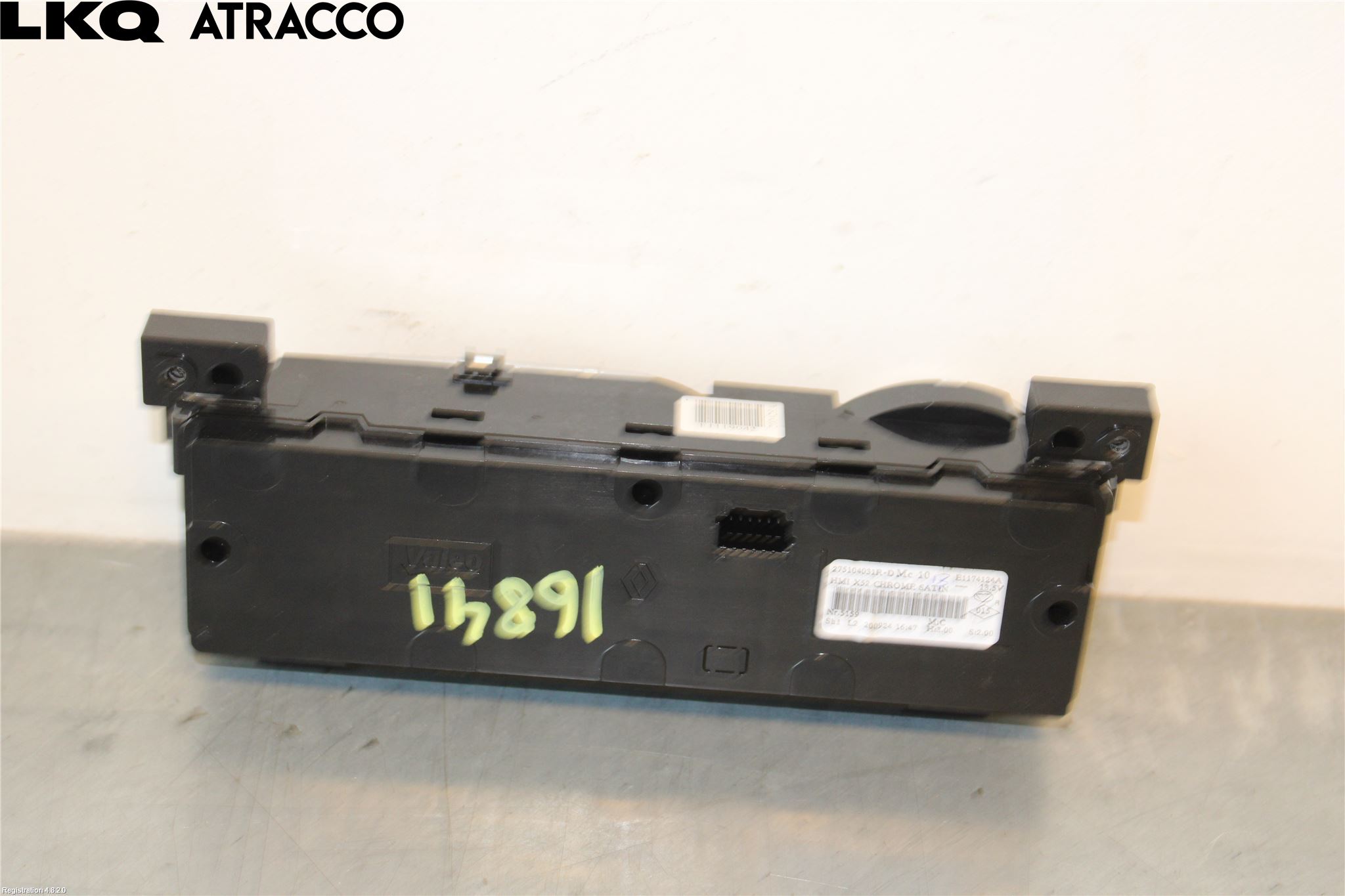 Fiat TALENTO 16- Varme Ac Betjening-Display