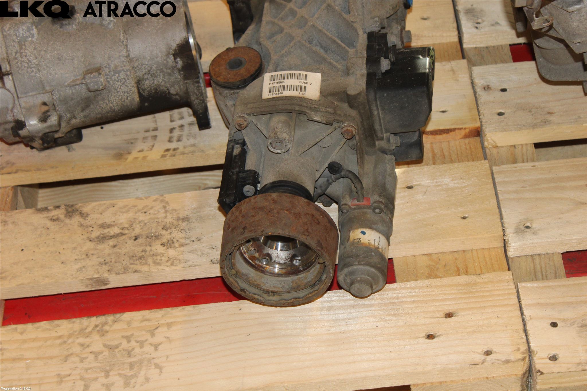 Volvo XC60 09-13 Bakaksel Kardang Bak -Diff