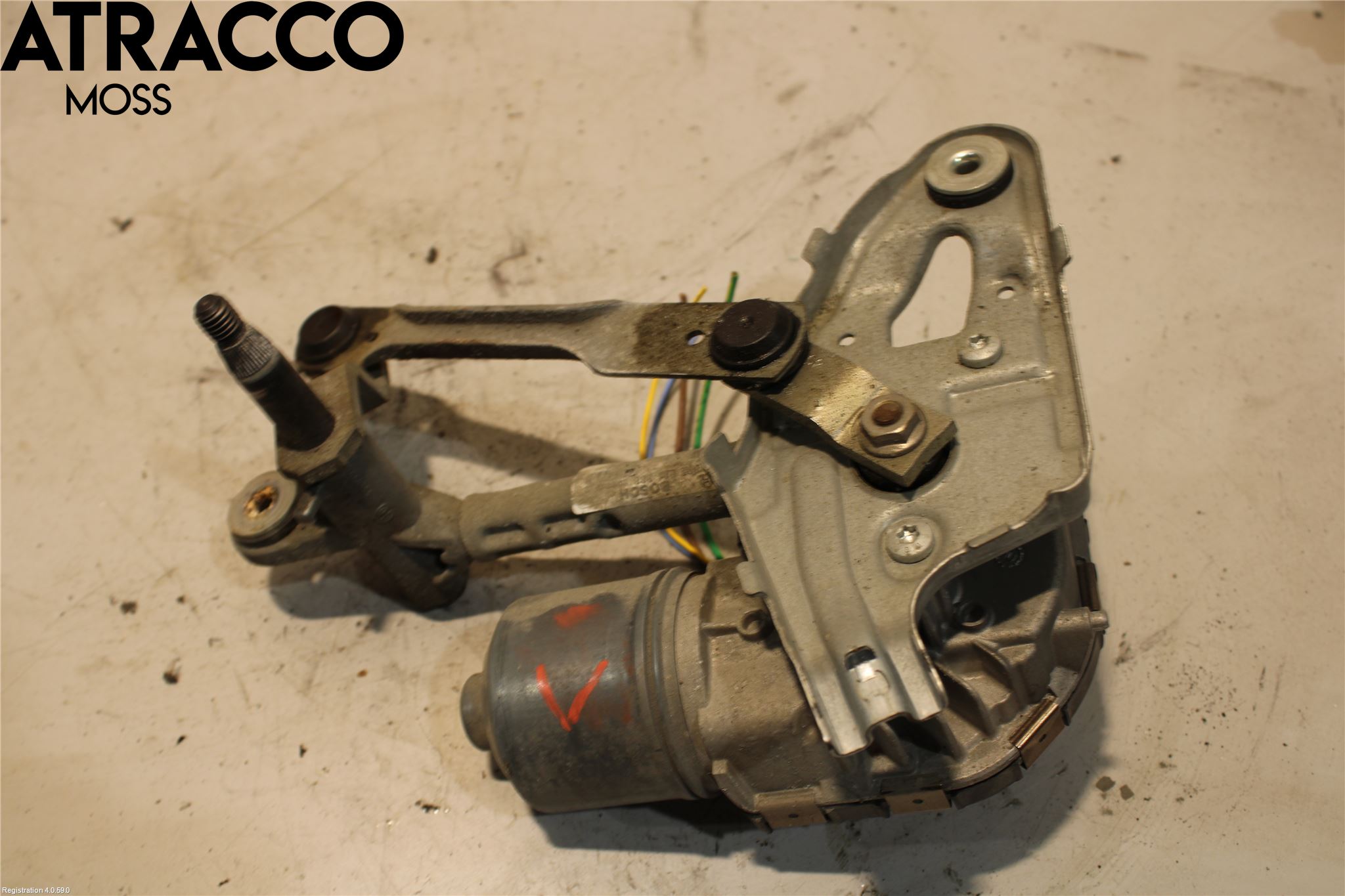 Peugeot 5008 10-16 Viskermotor Frontrute