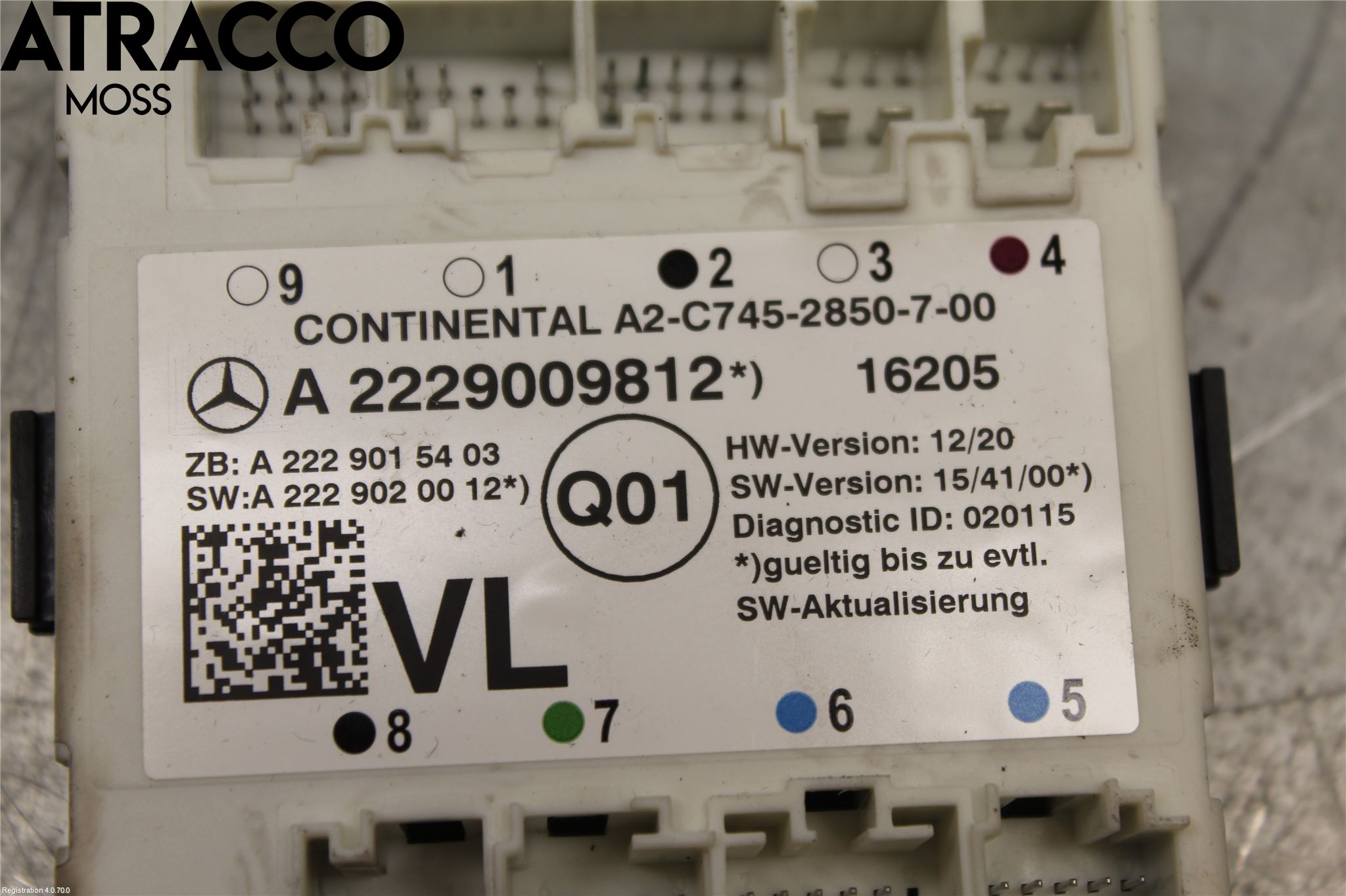 Mercedes-Benz MB S-KLASS (W222) 13-20 Styreenhet Dør