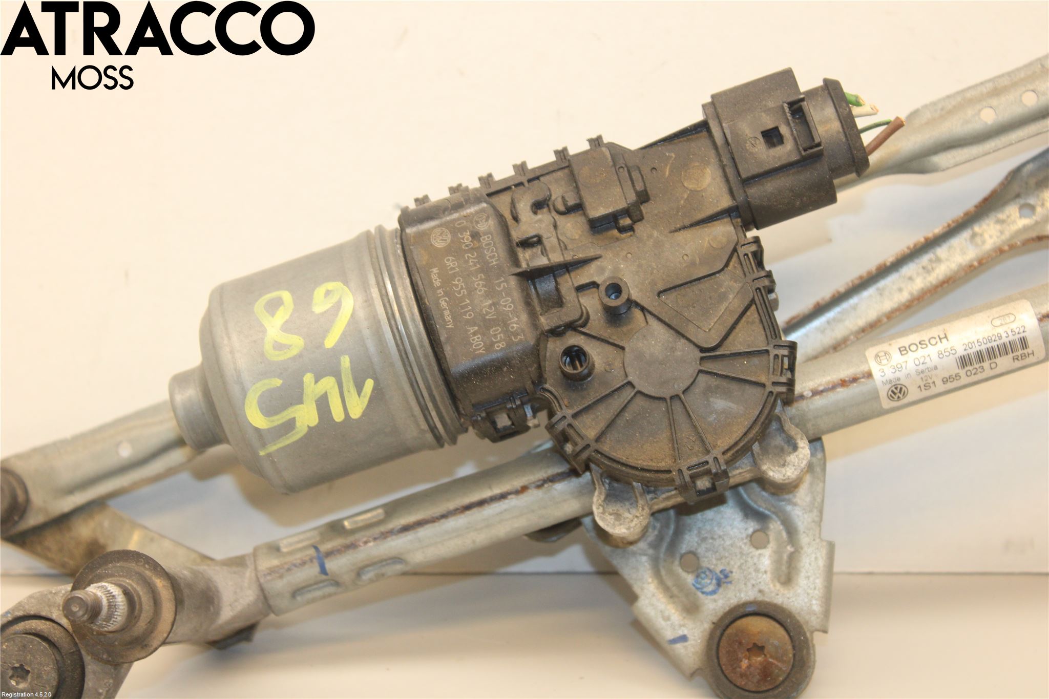 Volkswagen VW UP! / E-UP! Viskermotor Frontrute