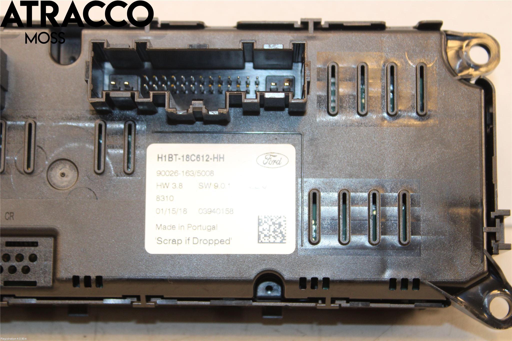 Ford FIESTA (VII) 18-23 Varme Ac Betjening-Display