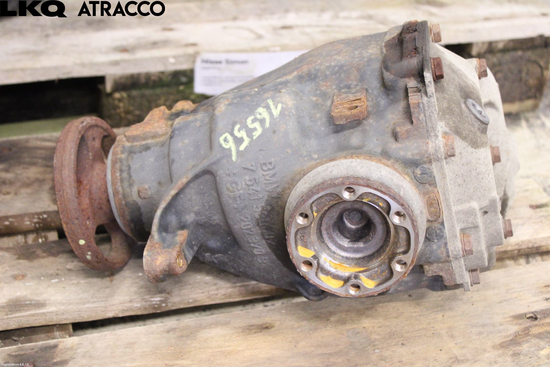 BMW X1 E84 10-15 Bakaksel Kardang Bak -Diff