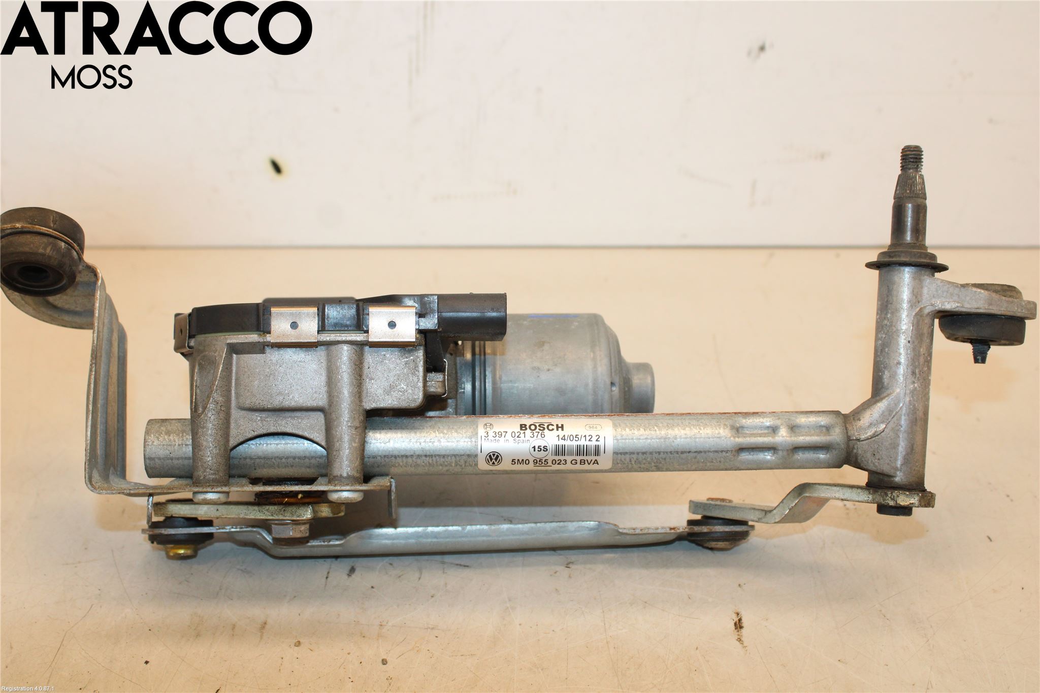 Volkswagen VW GOLF PLUS/CROSS GOLF 04-14 Viskermotor Frontrute