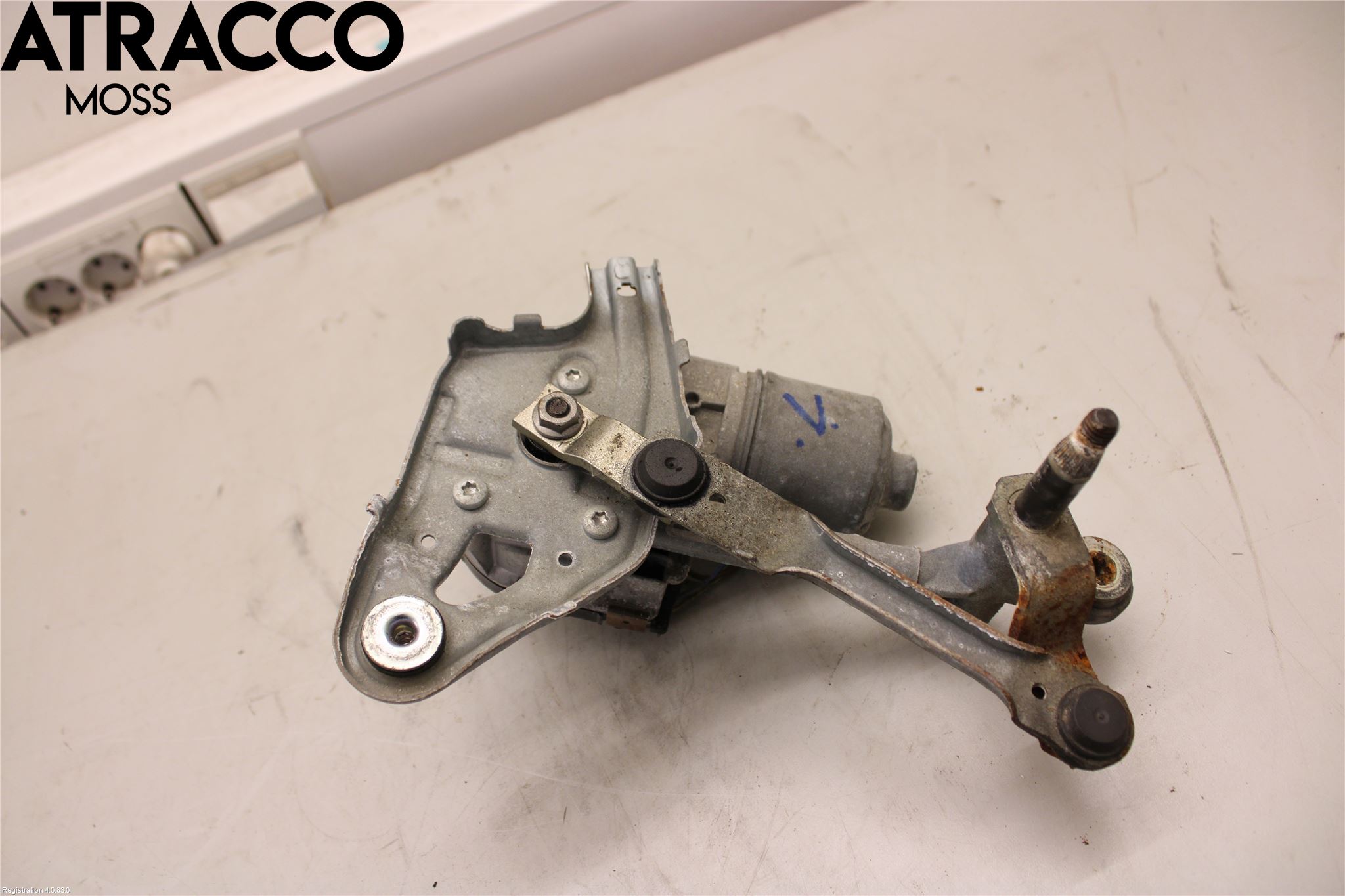 Peugeot 3008 09-16 Viskermotor Frontrute