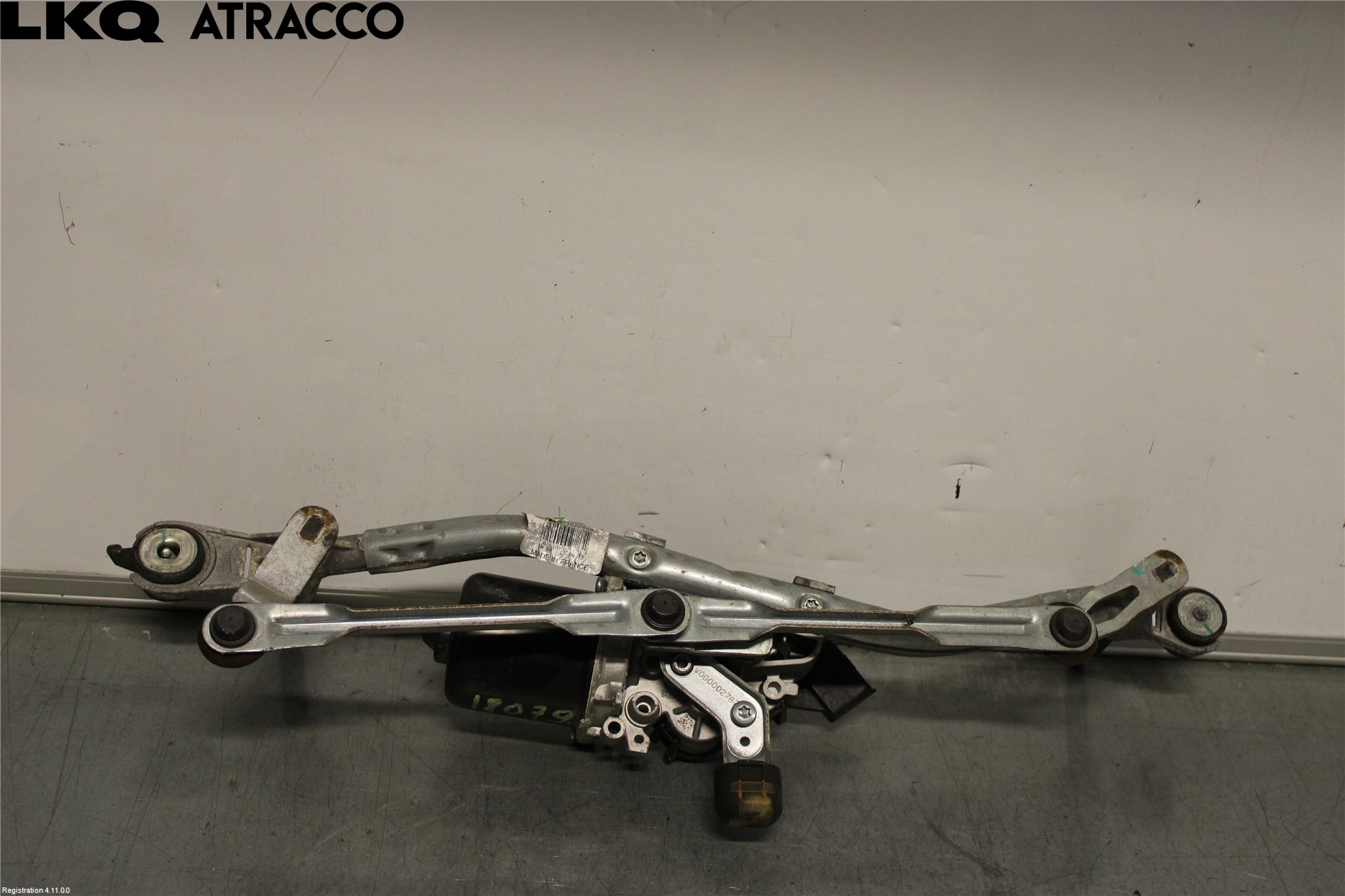 Citroen JUMPY 07-16 Viskermotor Frontrute