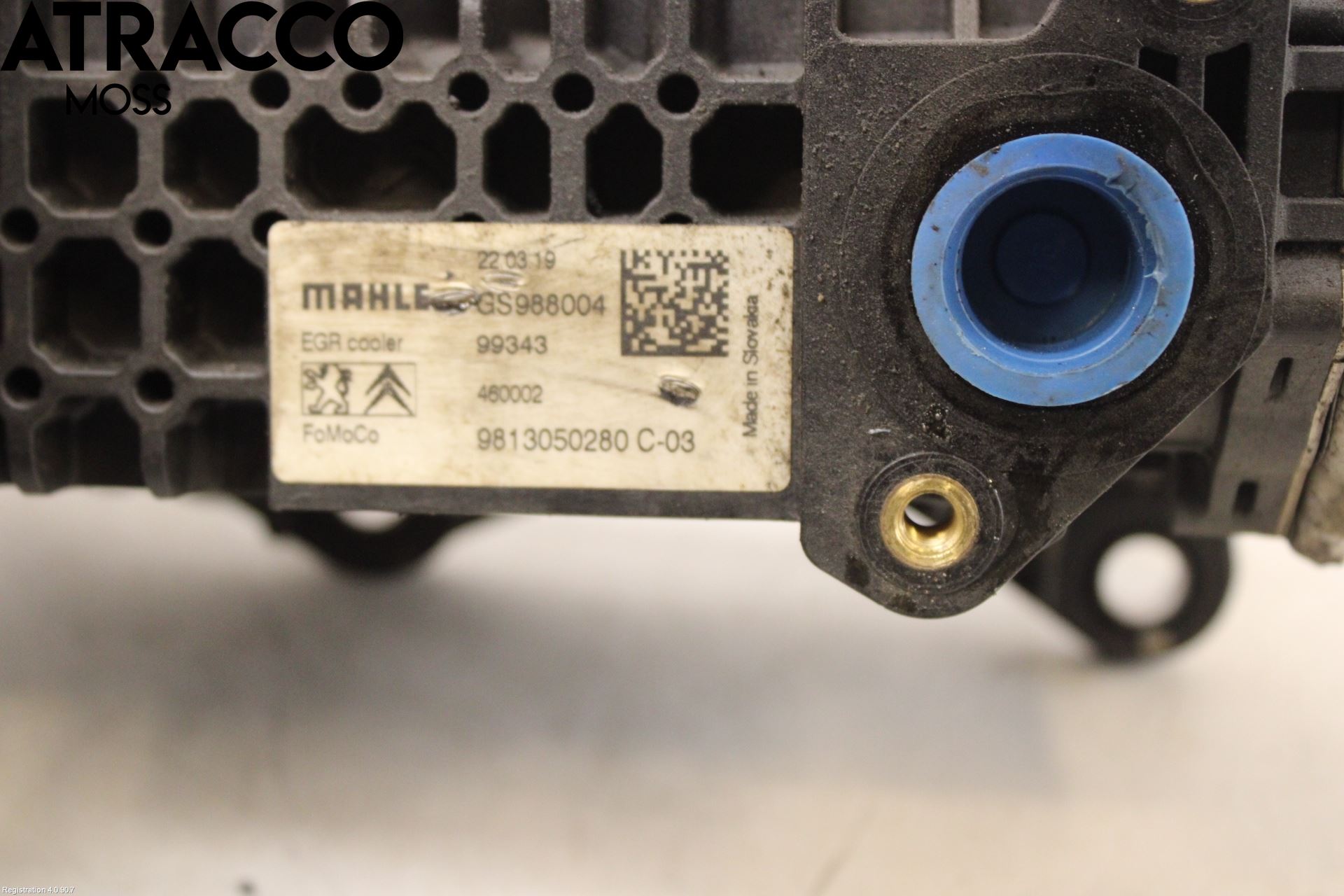 Peugeot PARTNER 16-18 Eksos Kjøler