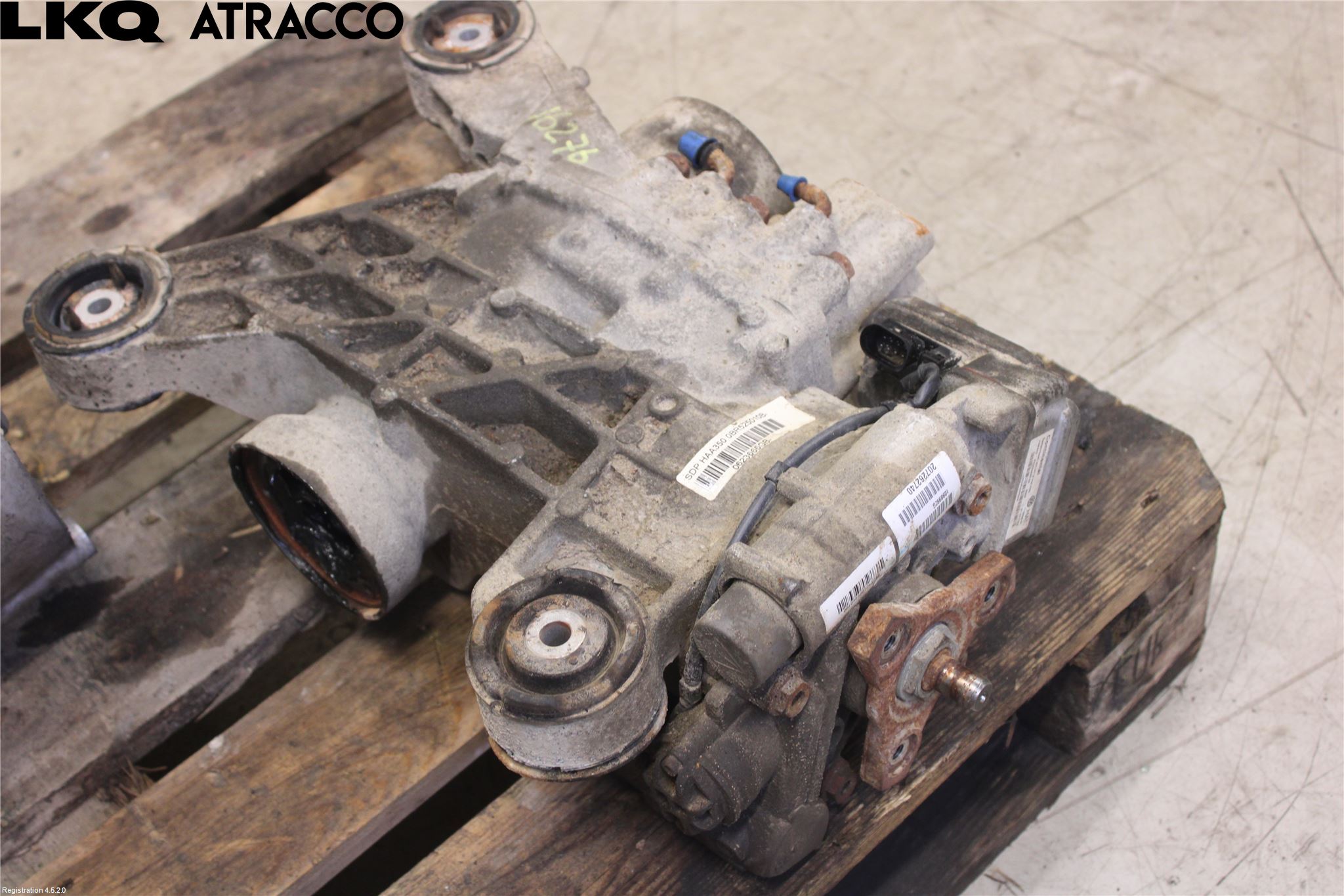 Skoda OCTAVIA (1Z) 05-13 Bakaksel Kardang Bak -Diff