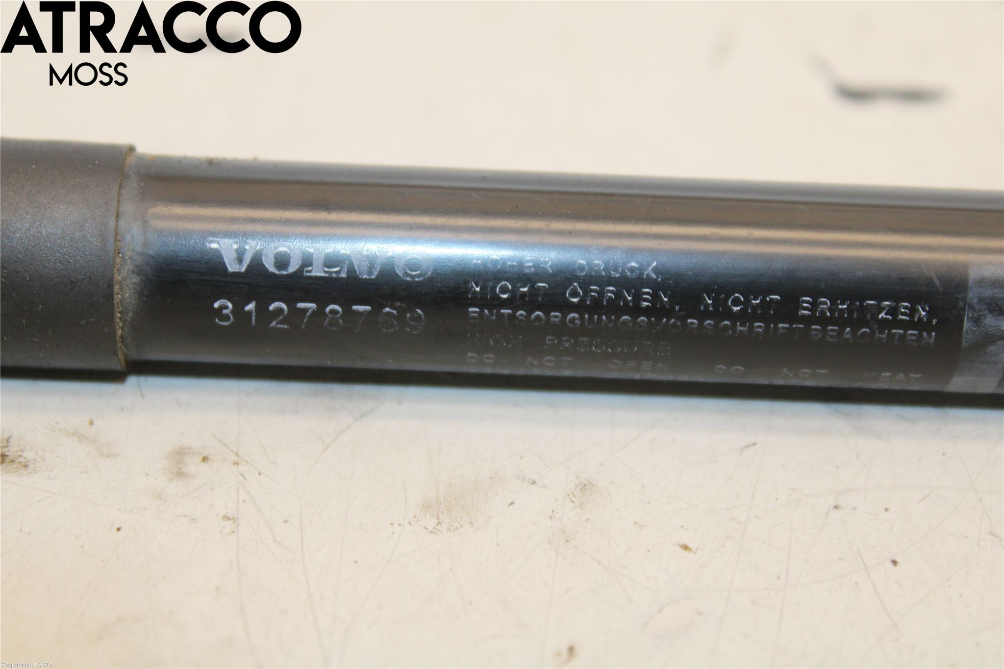 Volvo S60 11-13 Panser Demper-Gassfjær