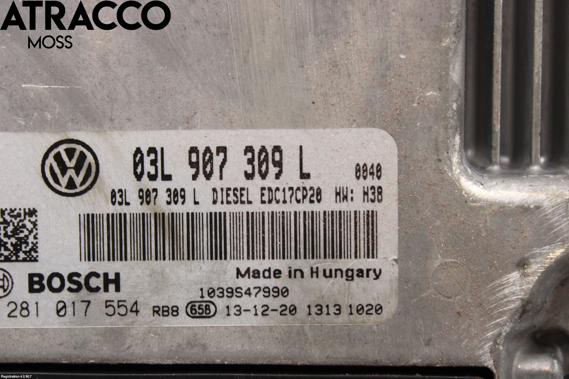 Volkswagen VW TRANSP/CARAVELLE (T5) 04-15 Styreenhet Innsprøytning