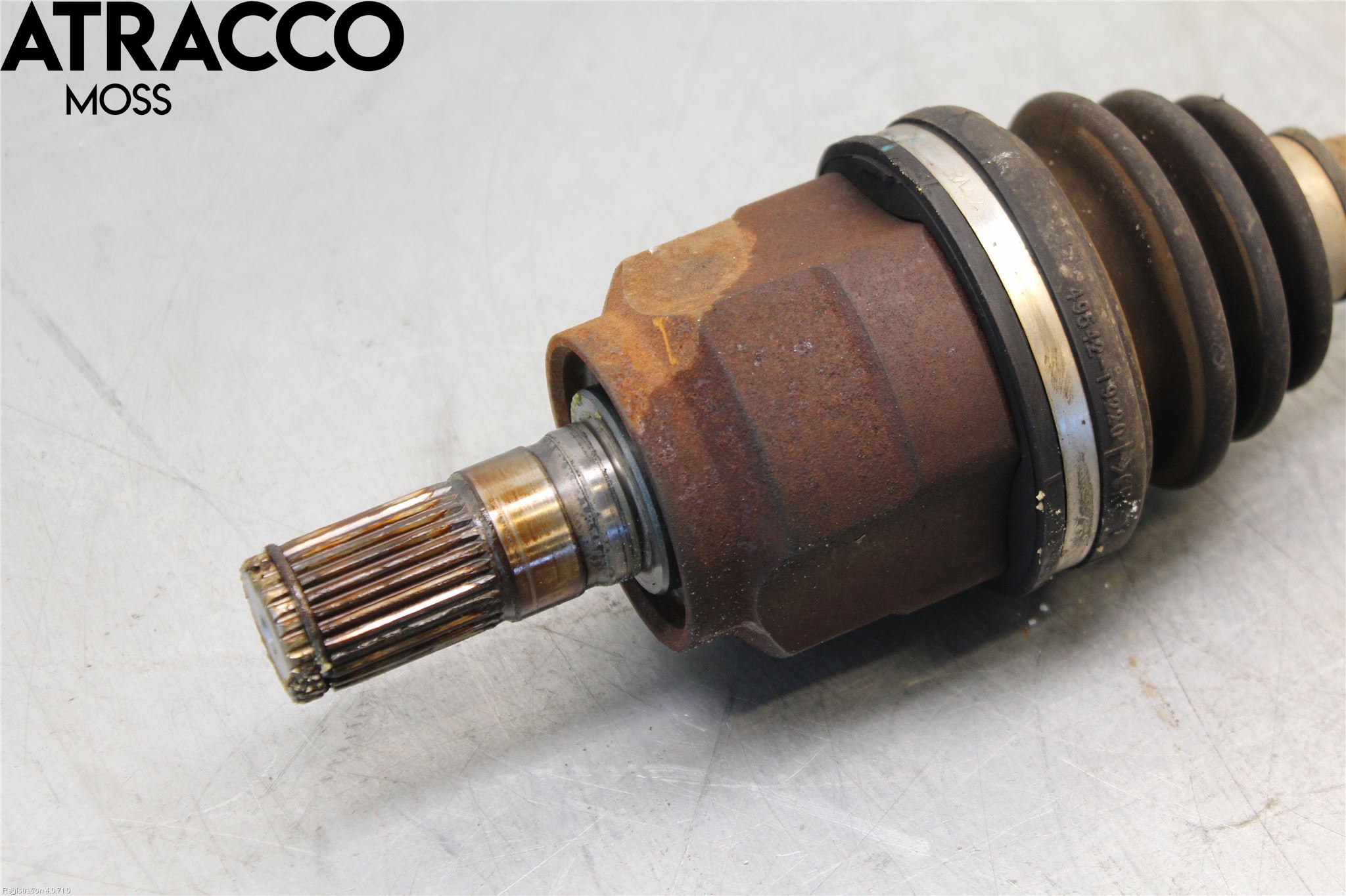 Kia SOUL 09- Drivaksel Foran Kompl Venstre