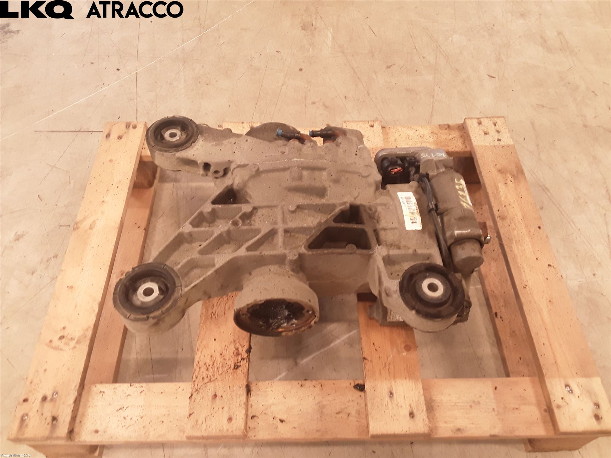 Skoda YETI Bakaksel Kardang Bak -Diff