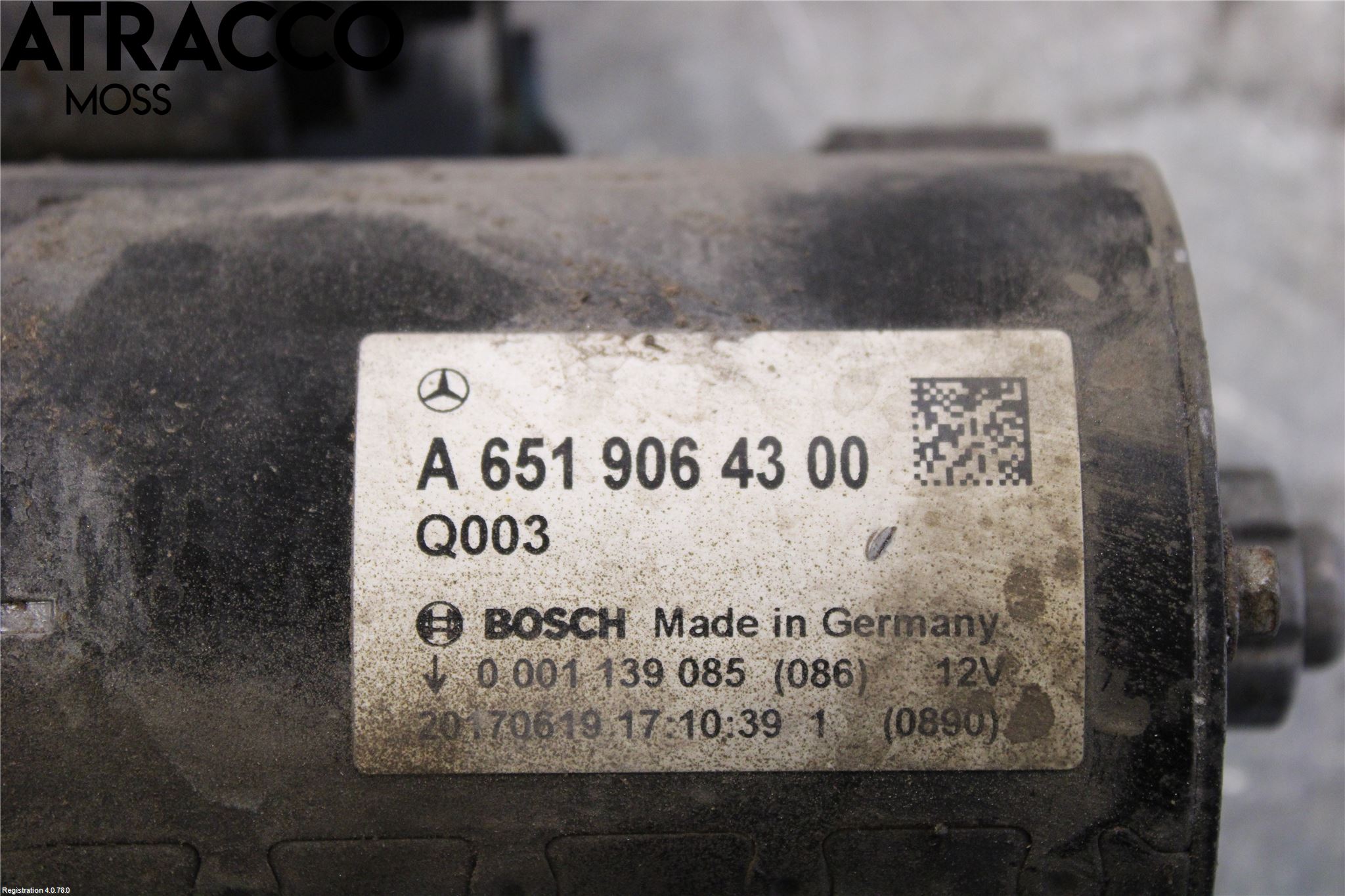 Mercedes-Benz MB VITO/V-KLASS (W640,W447,W448) 14- Startmotor