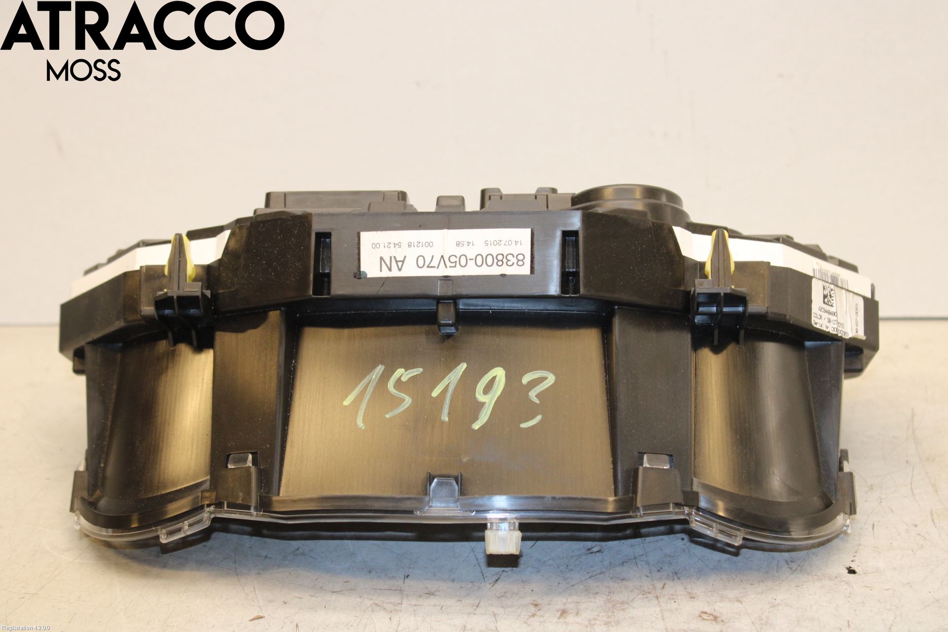 Toyota AVENSIS 16-18 Instr Kombinert