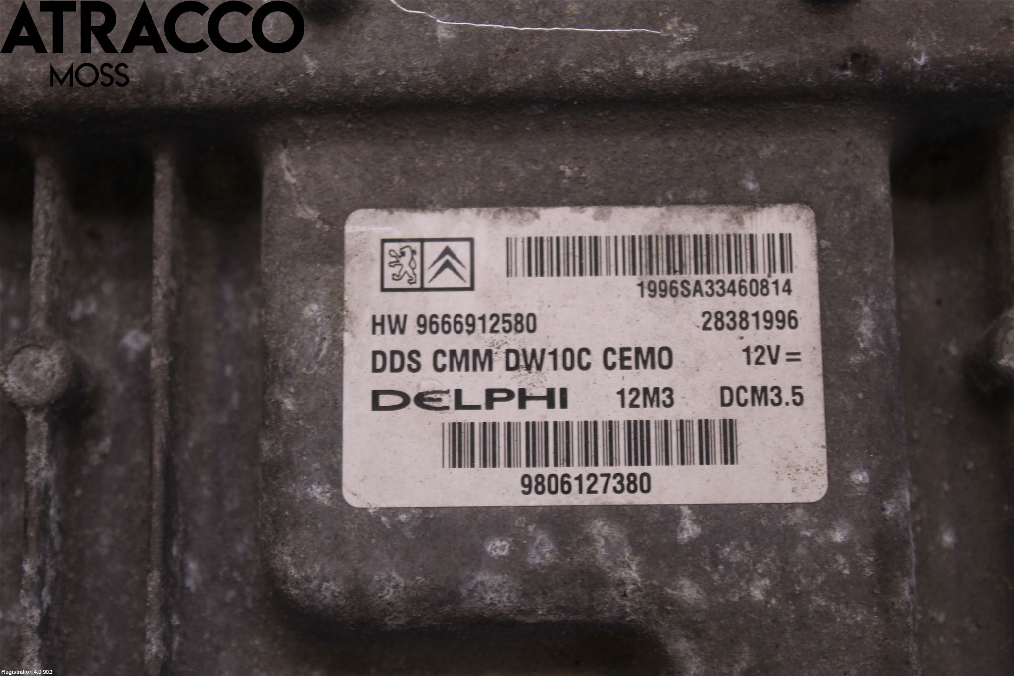 Peugeot EXPERT 07-14 Styreenhet Innsprøytning