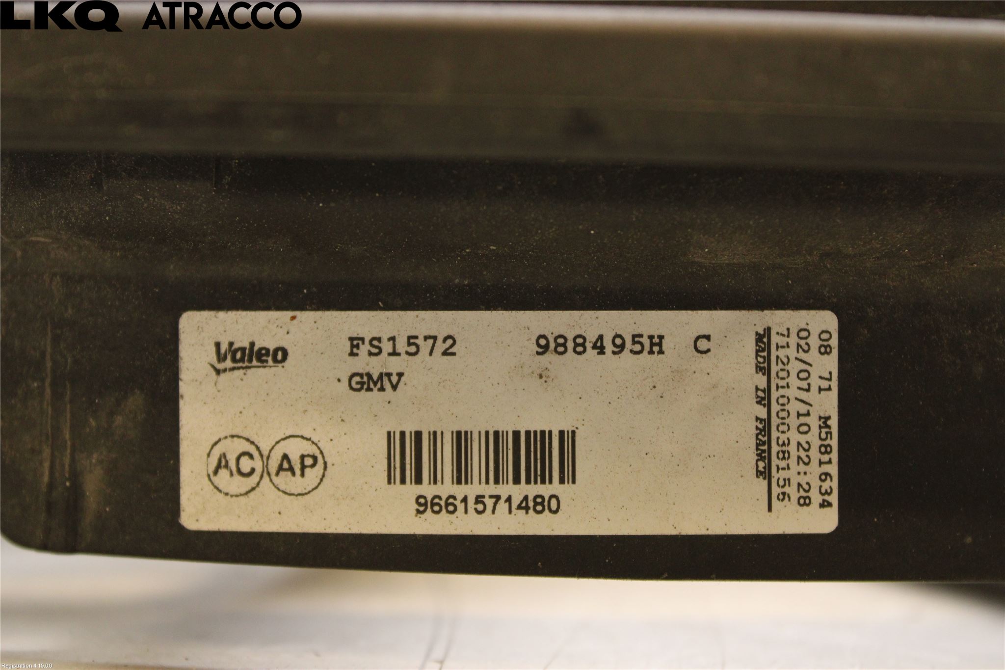 Citroen BERLINGO 08-18 Kjølevifte Elektrisk